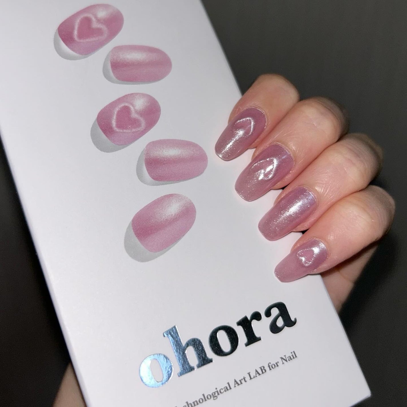 セミキュアジェルネイル(ハンド)/ohora/ネイルシールを使ったクチコミ(1枚目)