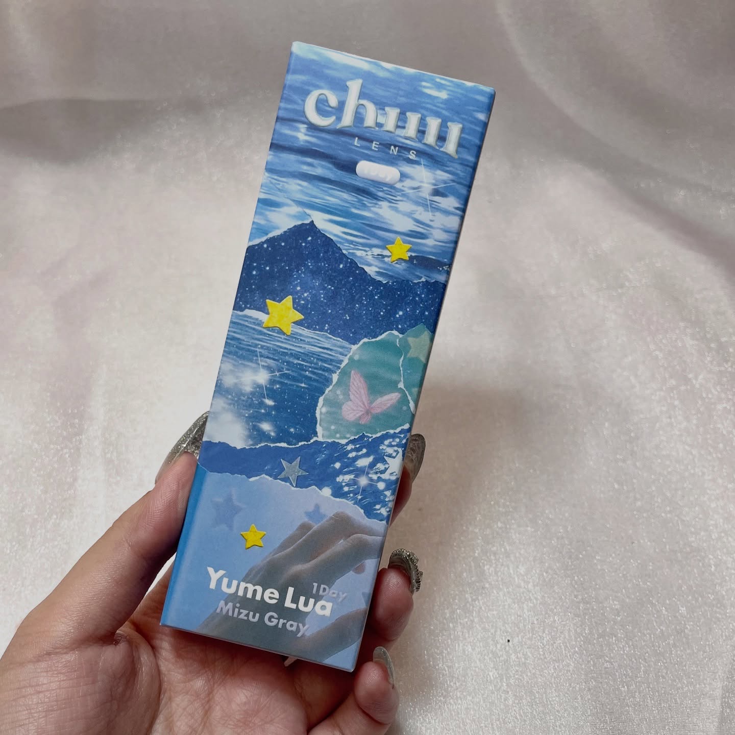 yume lua/chuu LENS/ワンデー（１DAY）カラコンを使ったクチコミ（3枚目）