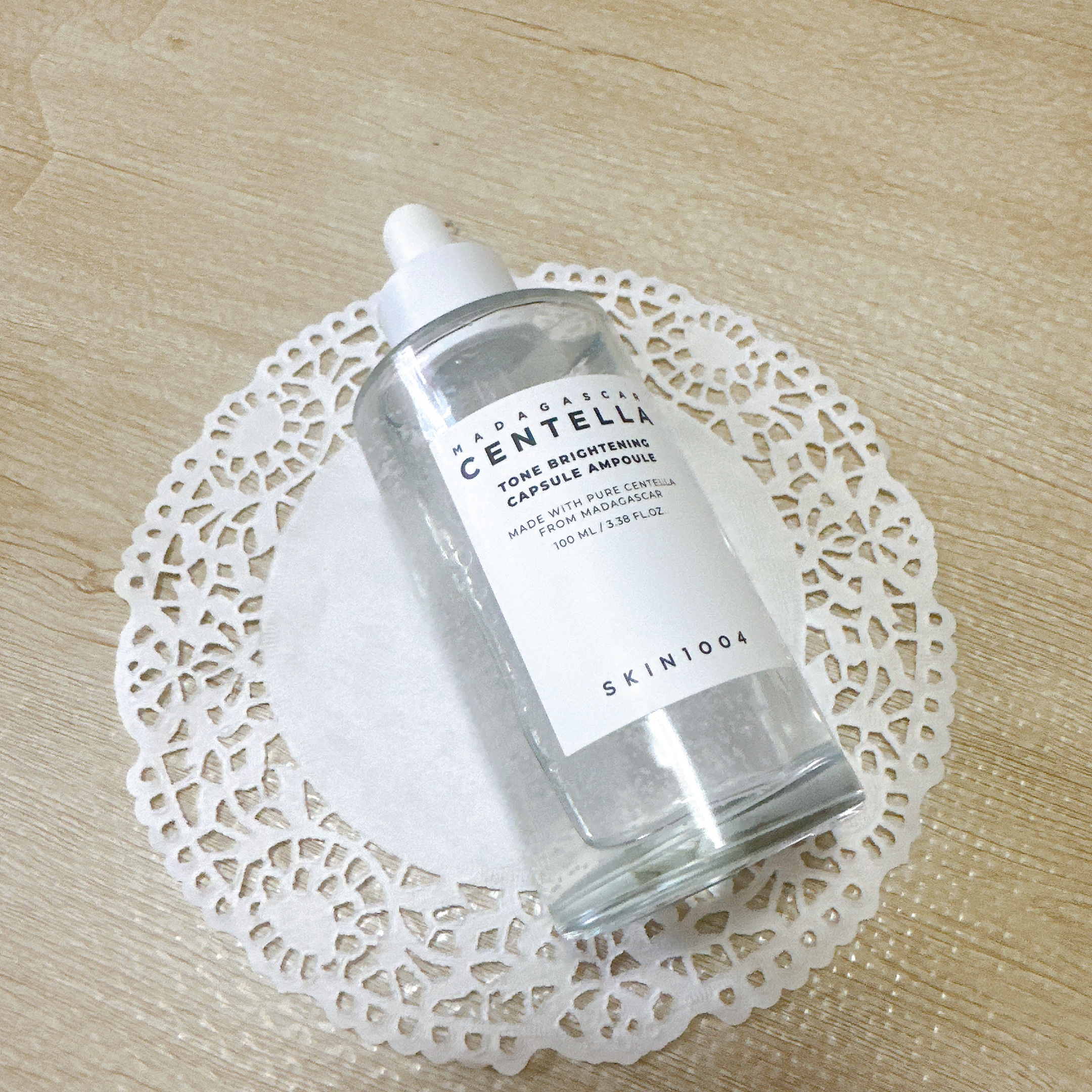 トーンブライトニング カプセルアンプル/SKIN1004/美容液を使ったクチコミ（2枚目）