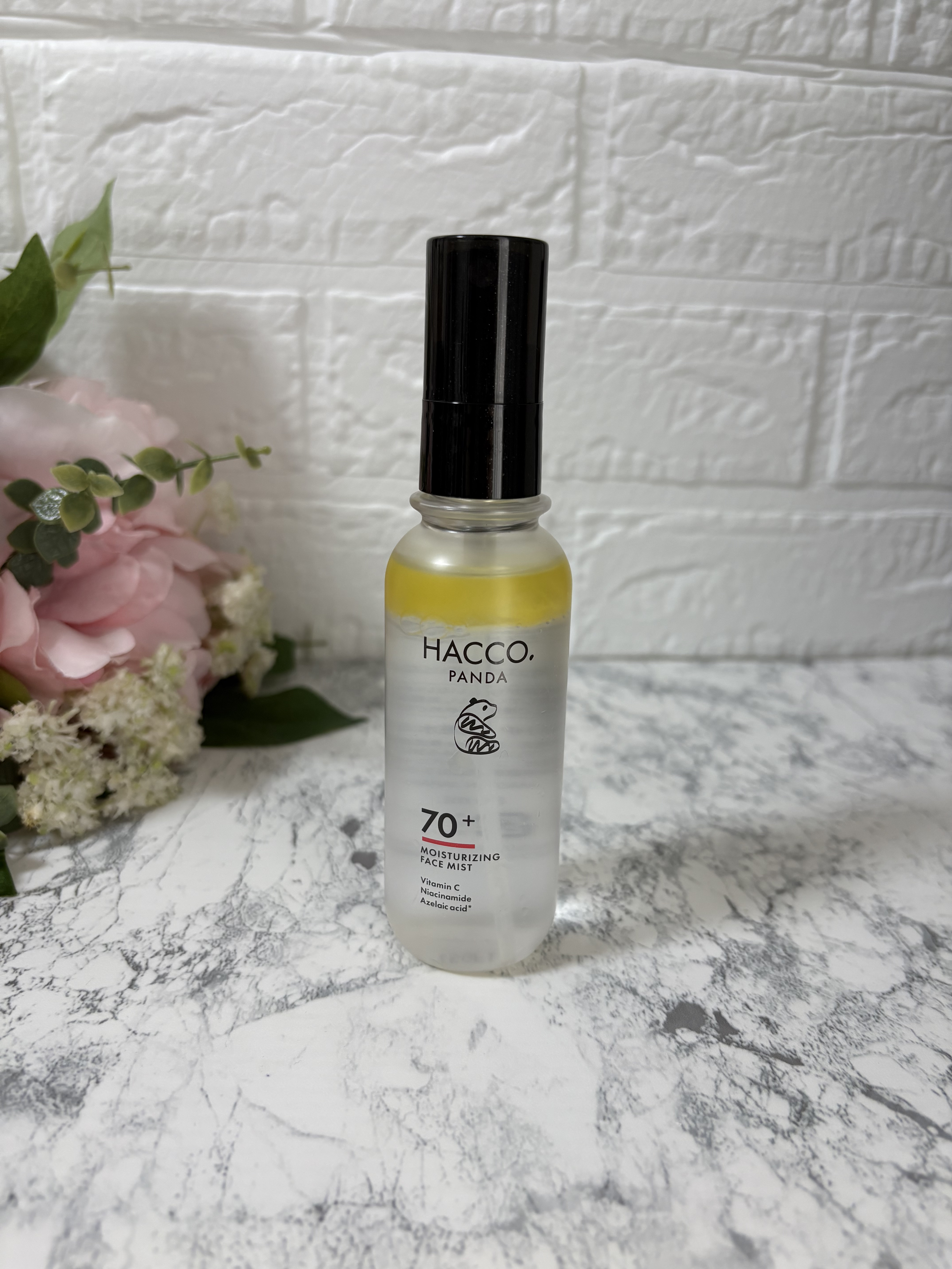 ハッコウパンダ メイクの上から発酵保湿ミスト/HACCO.PANDA/ミスト状化粧水を使ったクチコミ（2枚目）