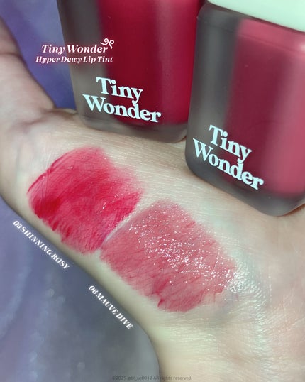 ハイパーデューイリップティント/Tiny Wonder/リップティントを使ったクチコミ(5枚目)