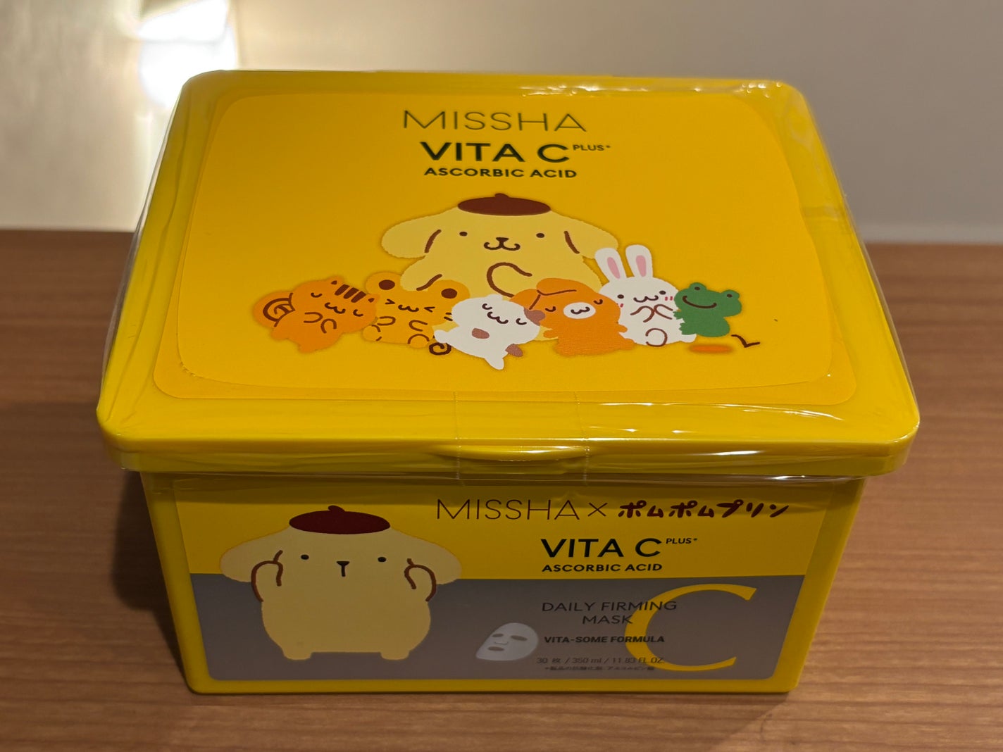 ミシャ ビタシープラス デイリーマスク【日本処方】/MISSHA/シートマスク・パックを使ったクチコミ(5枚目)