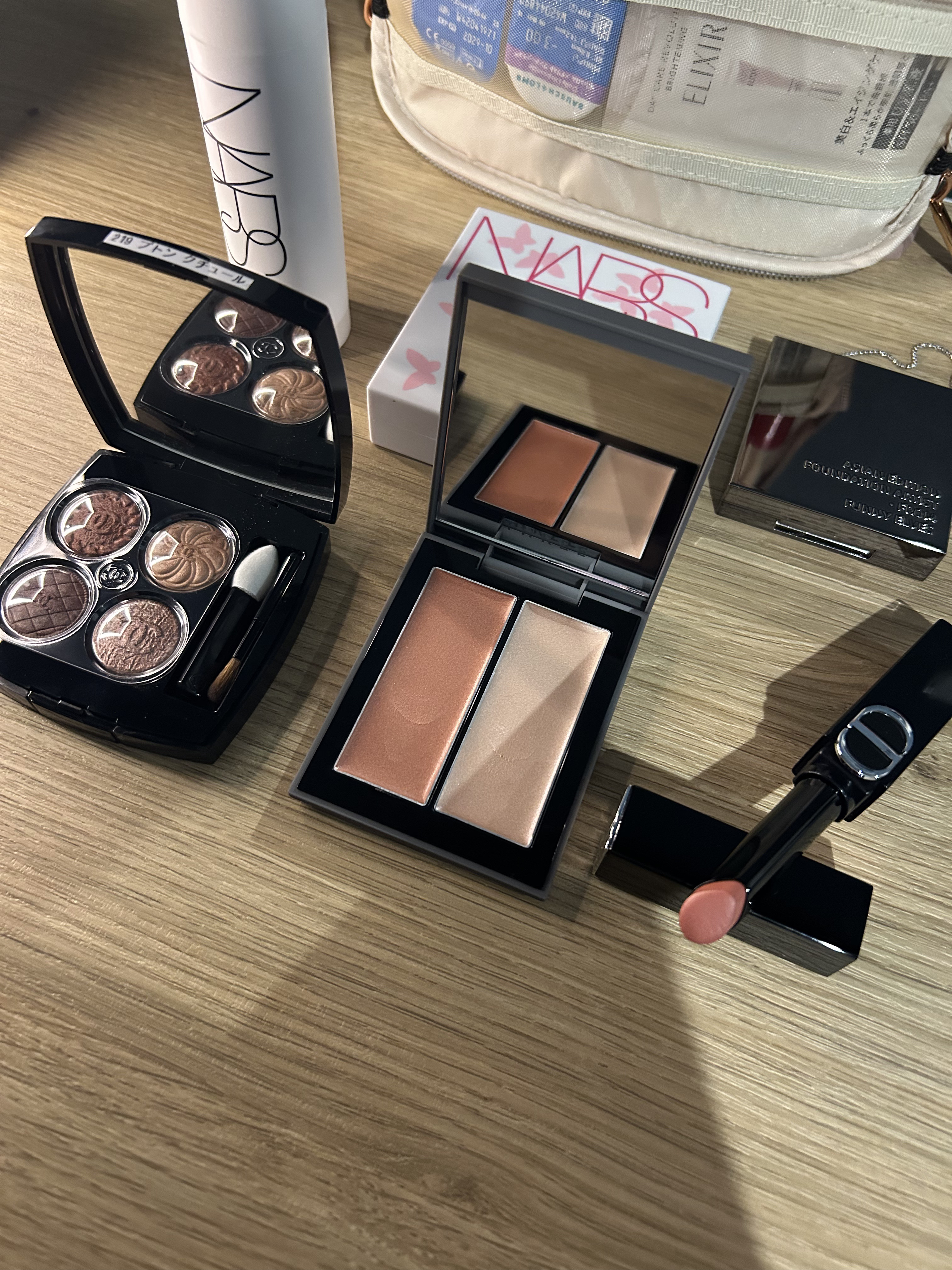 THREE シマリング グロー デュオ R/THREE/クリームハイライトを使ったクチコミ（2枚目）