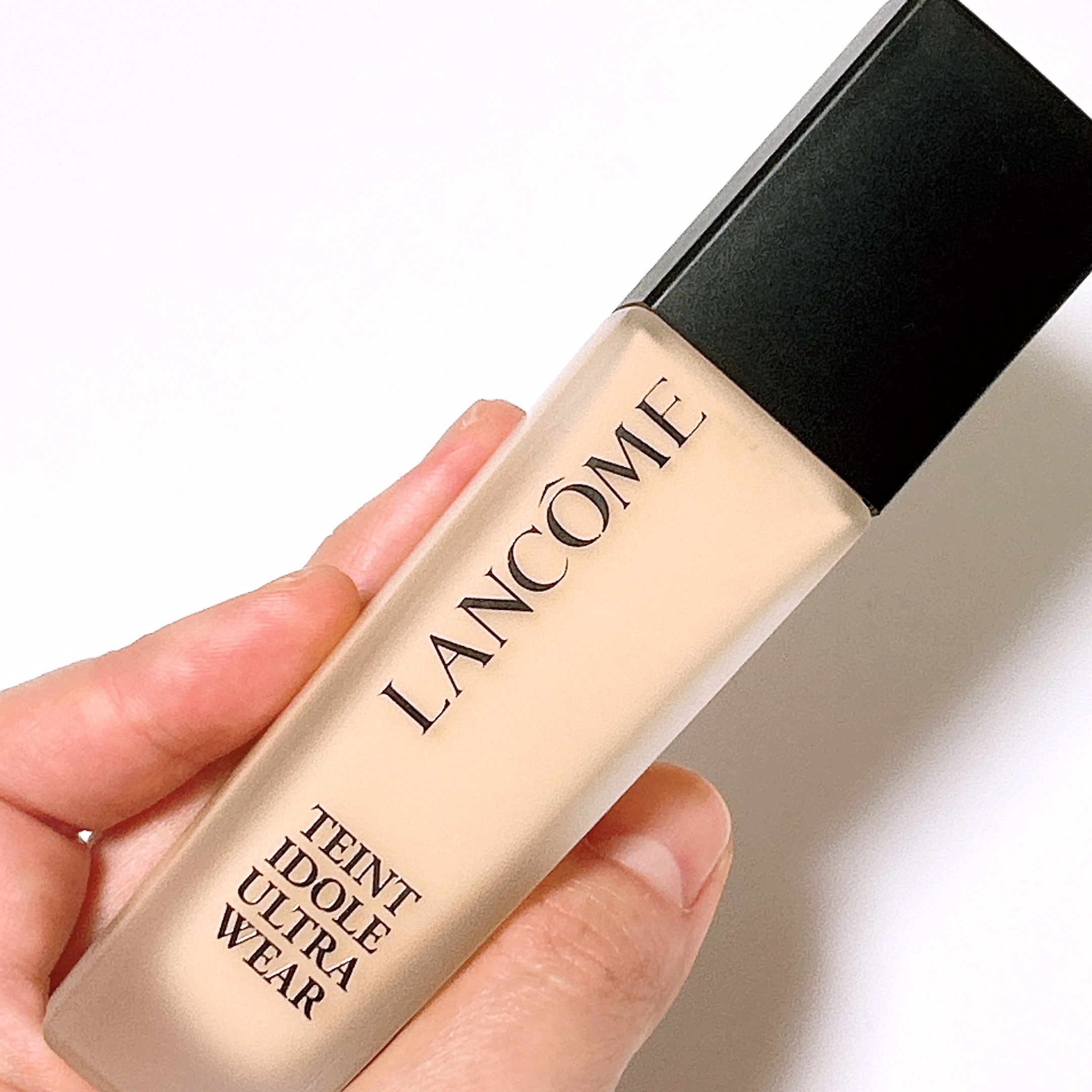 タンイドル ウルトラ ウェア リキッド N/LANCOME/リキッドファンデーションを使ったクチコミ（2枚目）