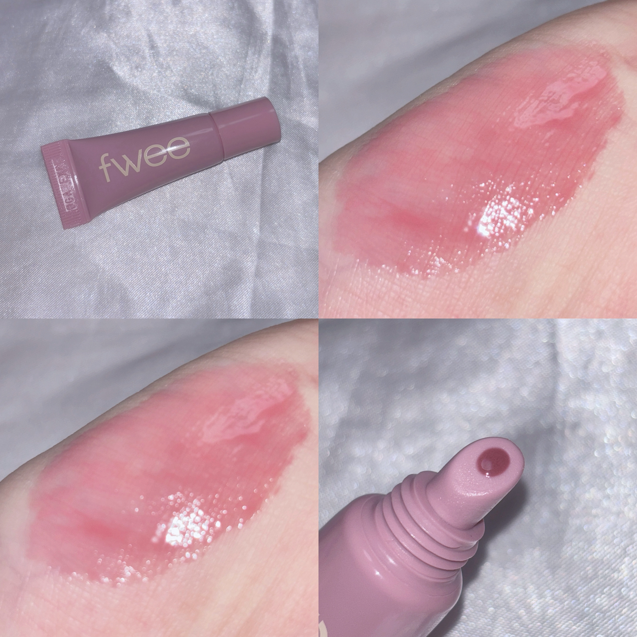 フィー 3Dボリューミングティント 03 ウィデューアウト/fwee/リップティントを使ったクチコミ（2枚目）