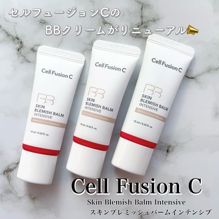 スキンブレミッシュバームインテンシブ/Cell Fusion C(セルフュージョンシー)/BBクリームを使ったクチコミ(1枚目)