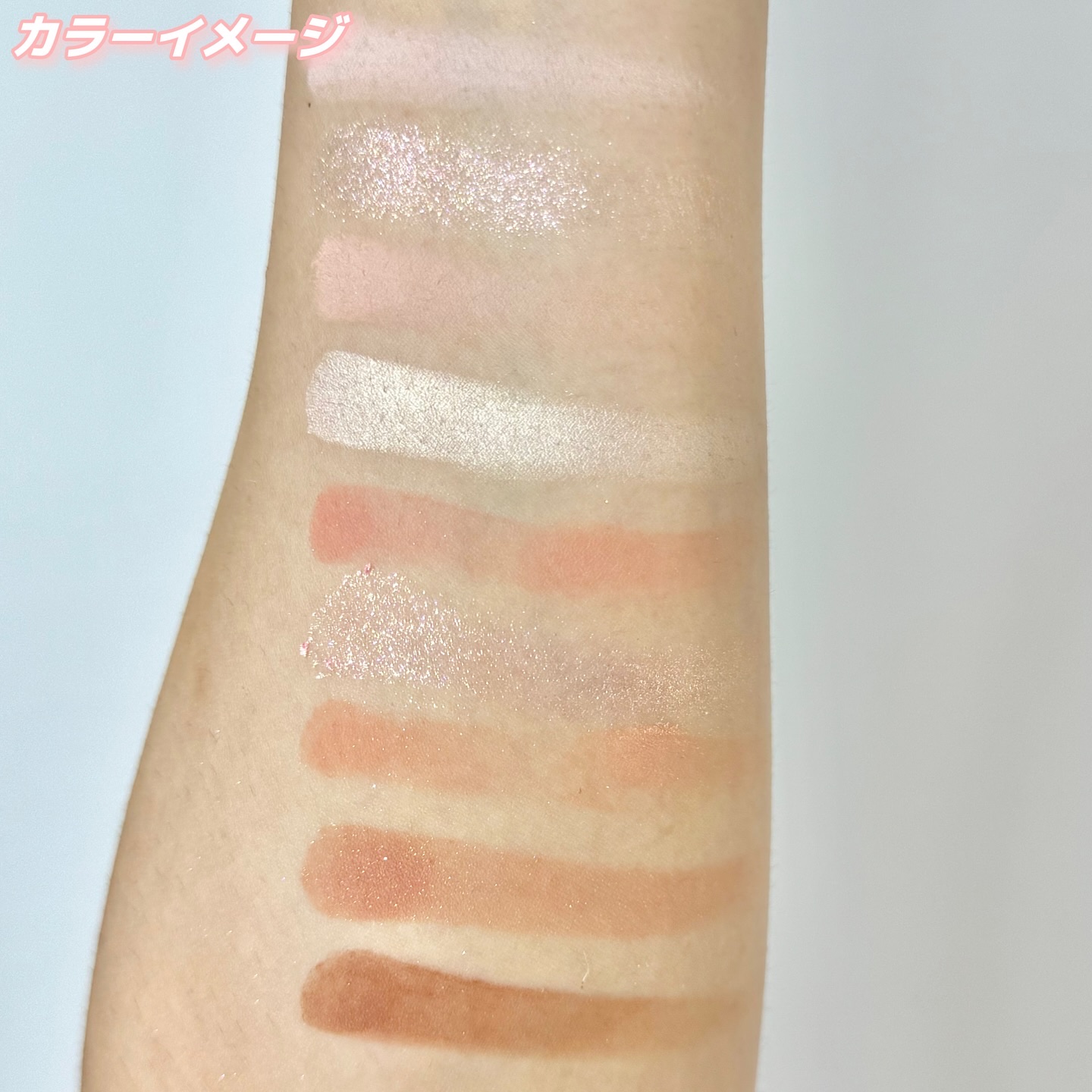 アイカラーパレット/AMUSE/アイシャドウパレットを使ったクチコミ（3枚目）