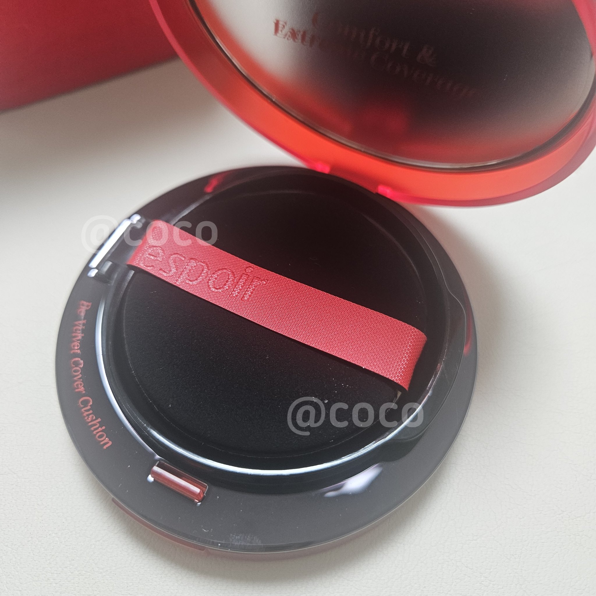 ビーベルベットカバークッション/espoir/クッションファンデーションを使ったクチコミ（2枚目）