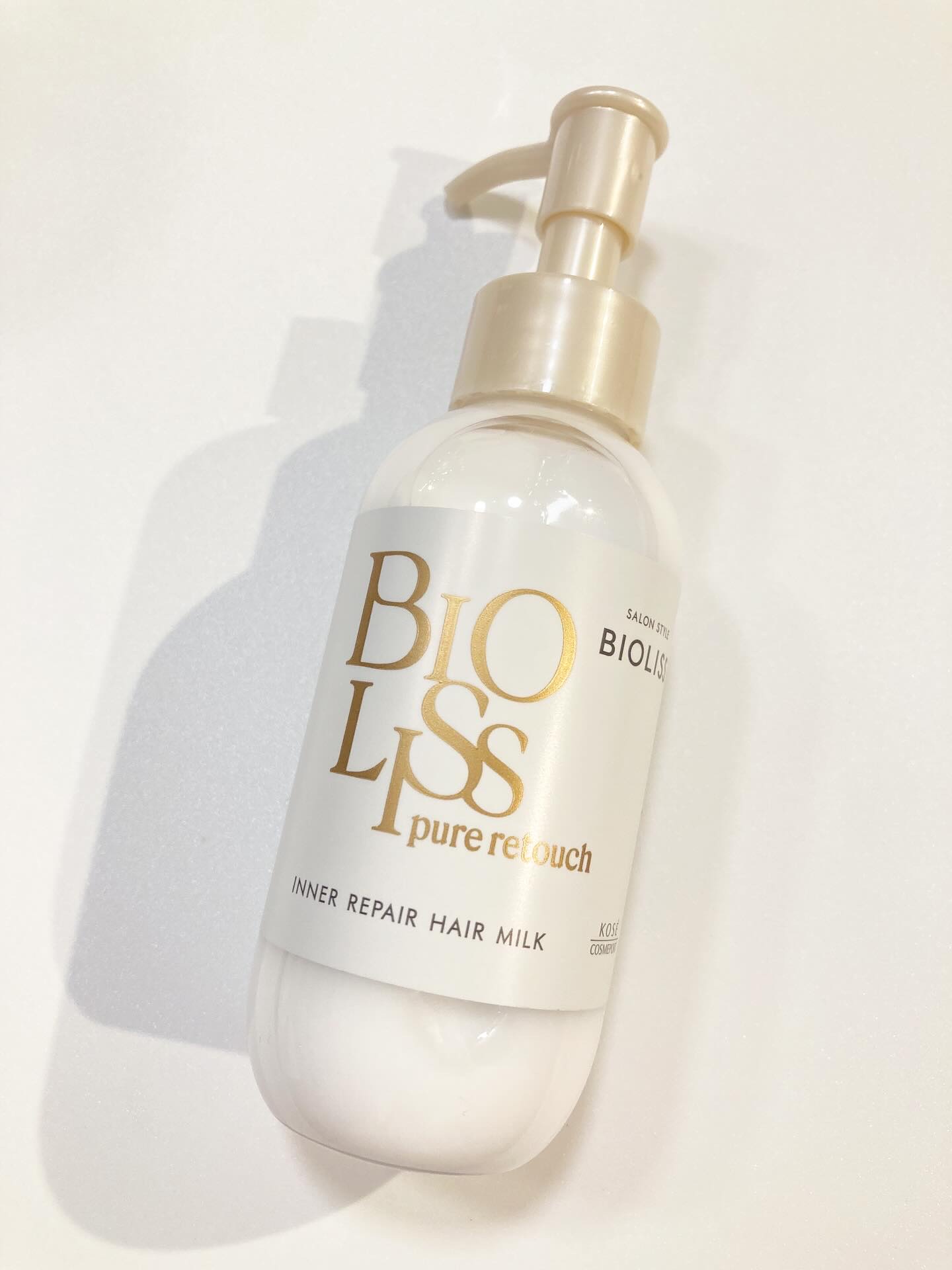 ＳＳ ビオリス ピュアレタッチ インナーリペア ヘアミルク/SSビオリス/ヘアミルクを使ったクチコミ（1枚目）