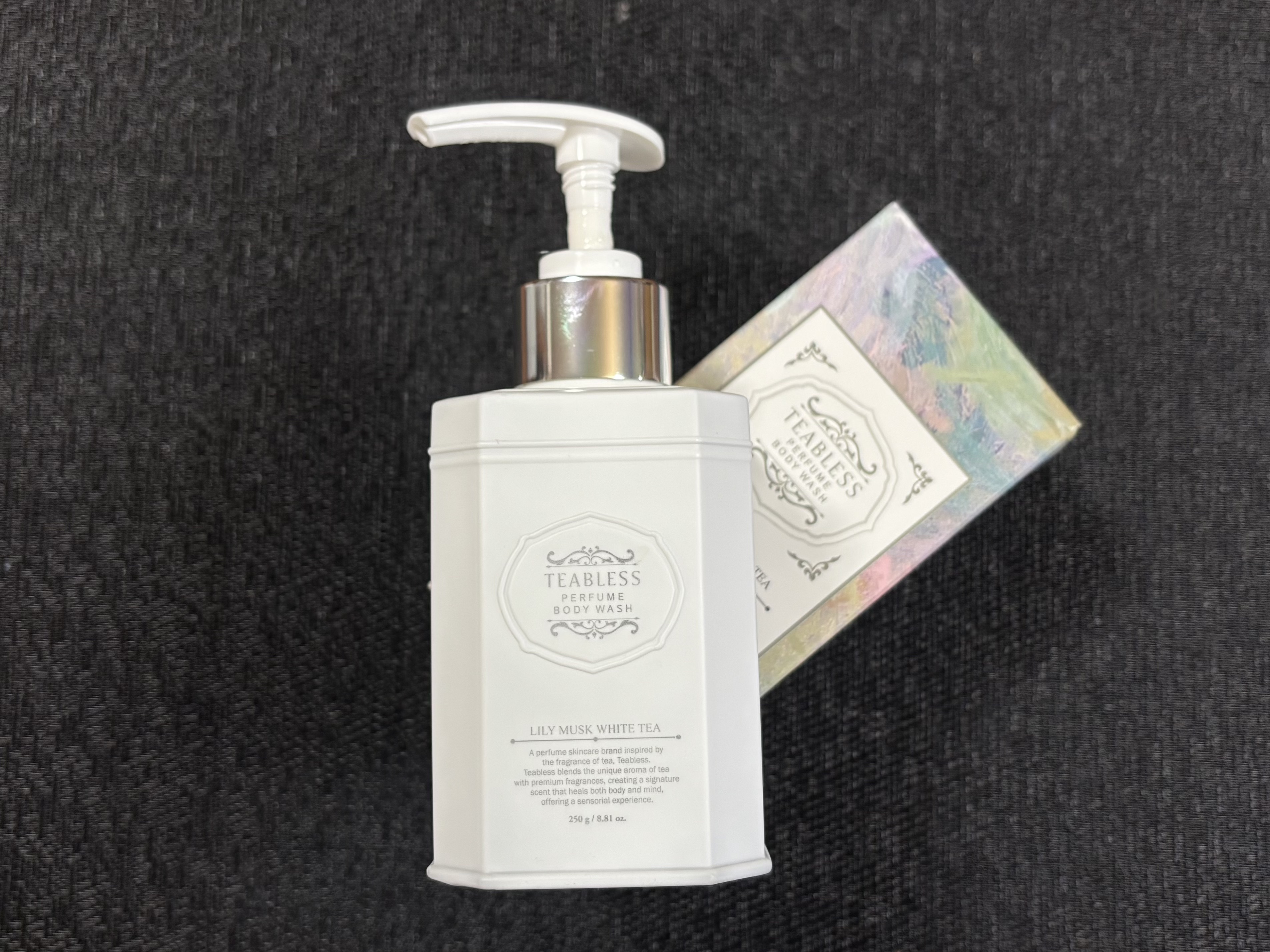 パフュームボディソープ リリィムスクホワイトティー/TEABLESS/ボディソープを使ったクチコミ（1枚目）