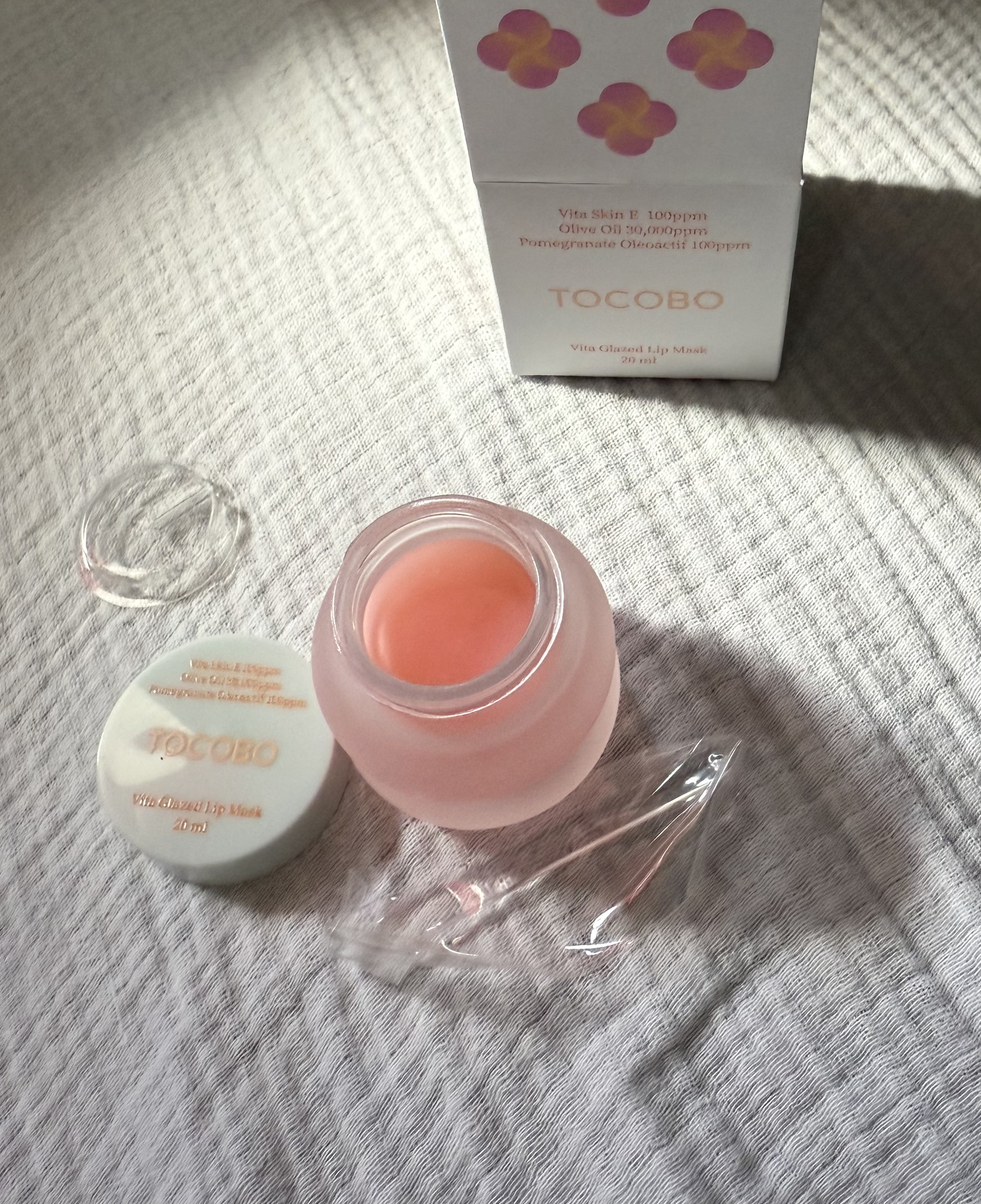 ビタグレーズドリップマスク/TOCOBO/リップマスクを使ったクチコミ（1枚目）