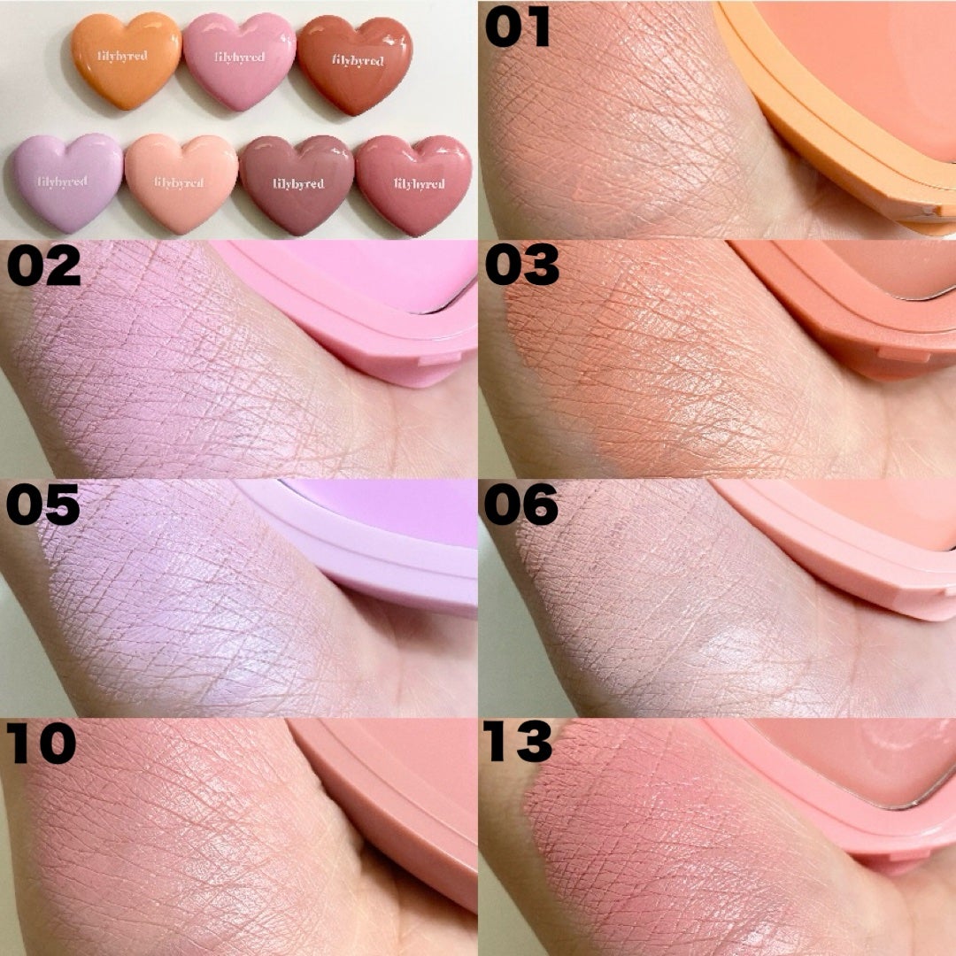 ラヴ ビーム チークバーム/lilybyred/ジェル・クリームチークを使ったクチコミ(3枚目)