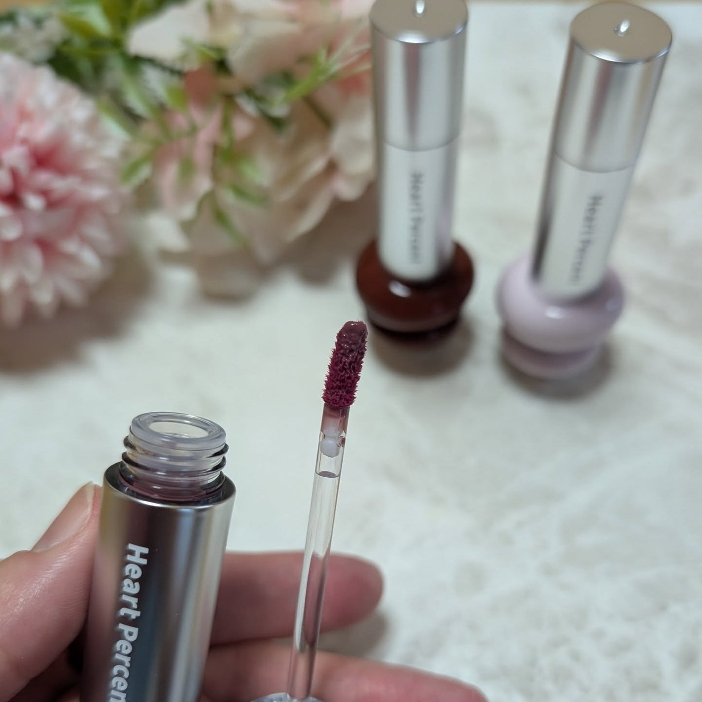 ドットオンムードリップペンシル/Heart Percent/リップライナーを使ったクチコミ(4枚目)