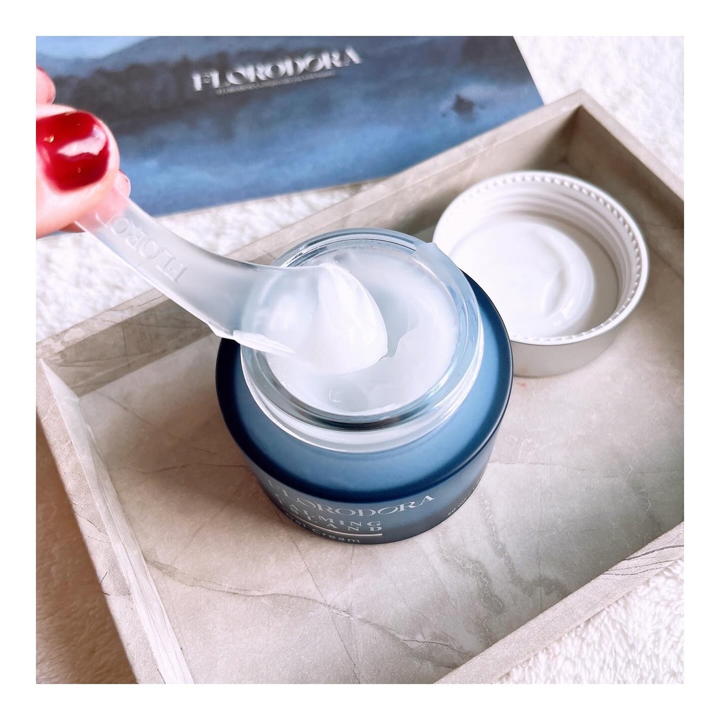 フローロドラ カーミングアイランドジェルクリーム/Florodora/フェイスクリームを使ったクチコミ(6枚目)