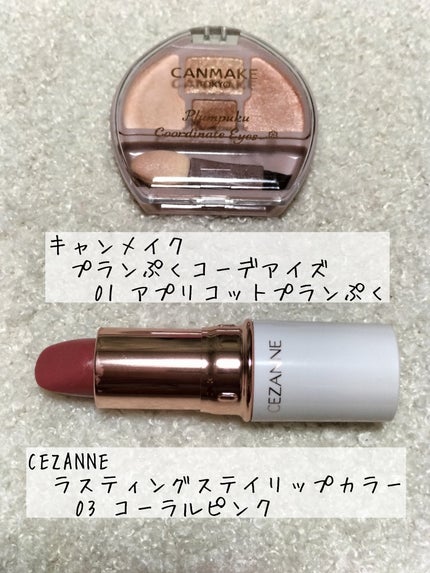 プランぷくコーデアイズ/キャンメイク/パウダーアイシャドウを使ったクチコミ(1枚目)