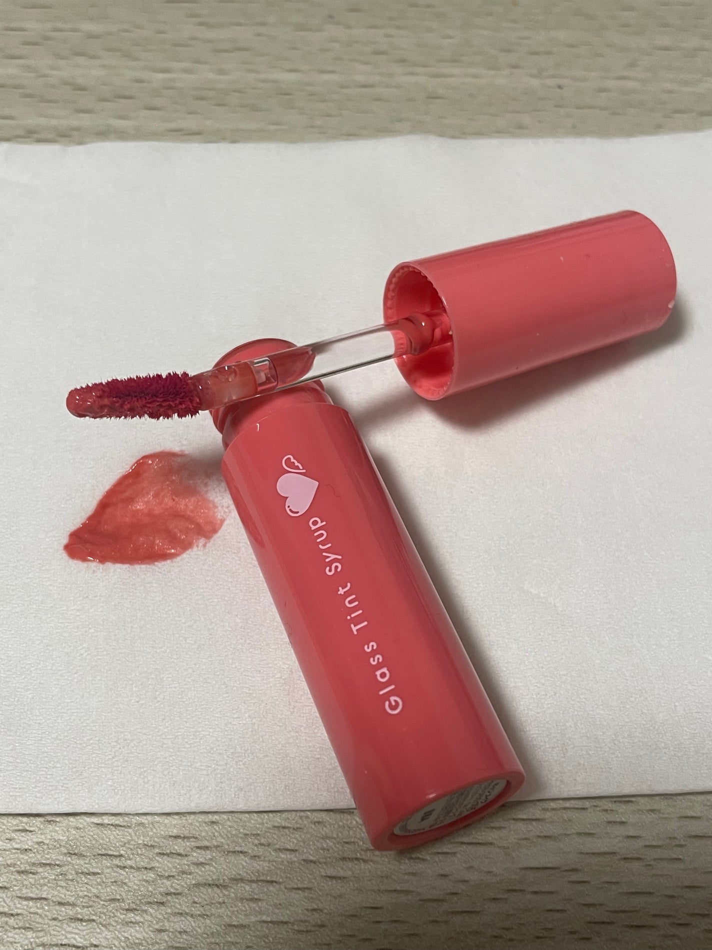 グラスティントシロップ/キャンメイク/リップティントを使ったクチコミ(1枚目)