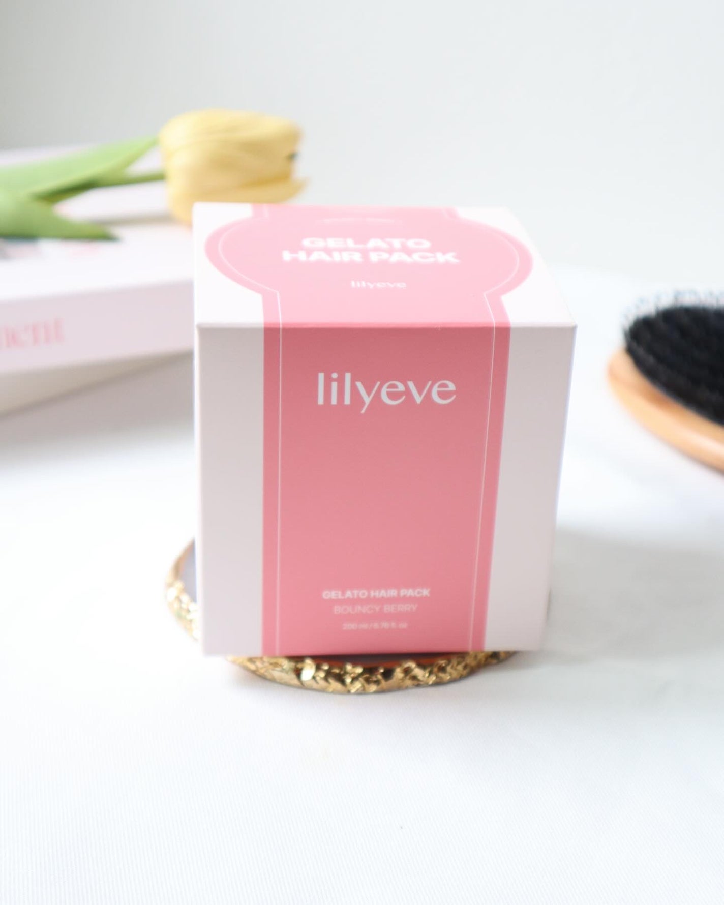 リペアターンジェラートヘアパック バウンシーベリー/リリーイブ/洗い流すヘアトリートメントを使ったクチコミ(5枚目)