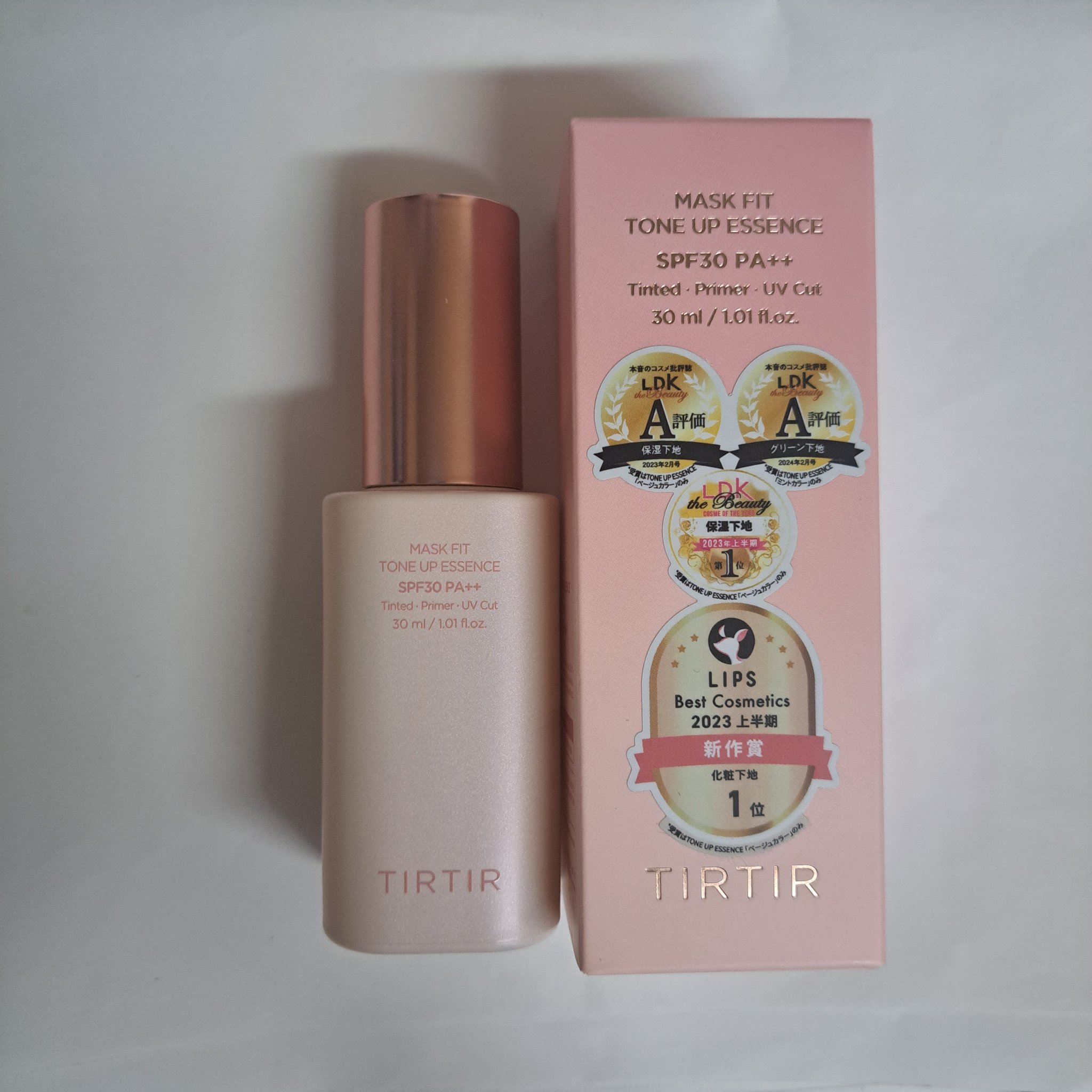 マスクフィットトーンアップエッセンス/TIRTIR(ティルティル)/化粧下地を使ったクチコミ（1枚目）