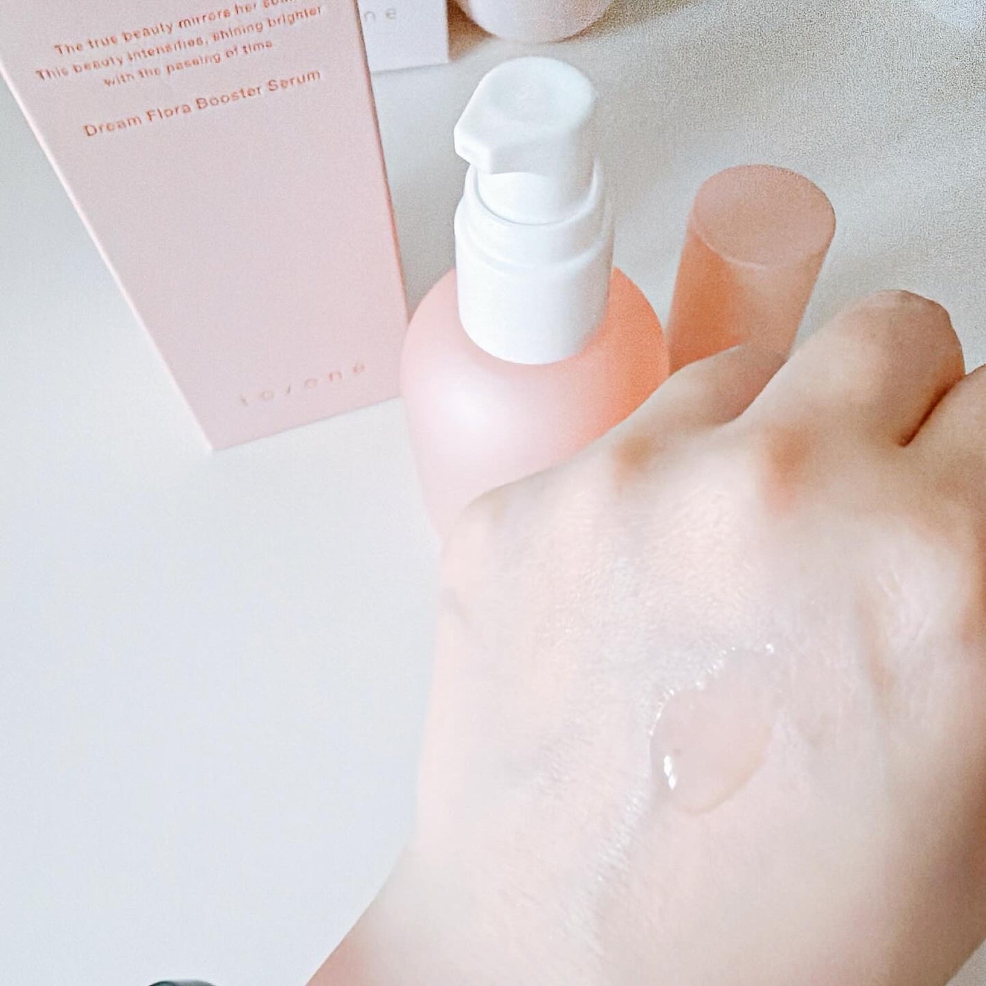 トーン ドリーム フローラ ブースター セラム/to/one/美容液を使ったクチコミ(2枚目)