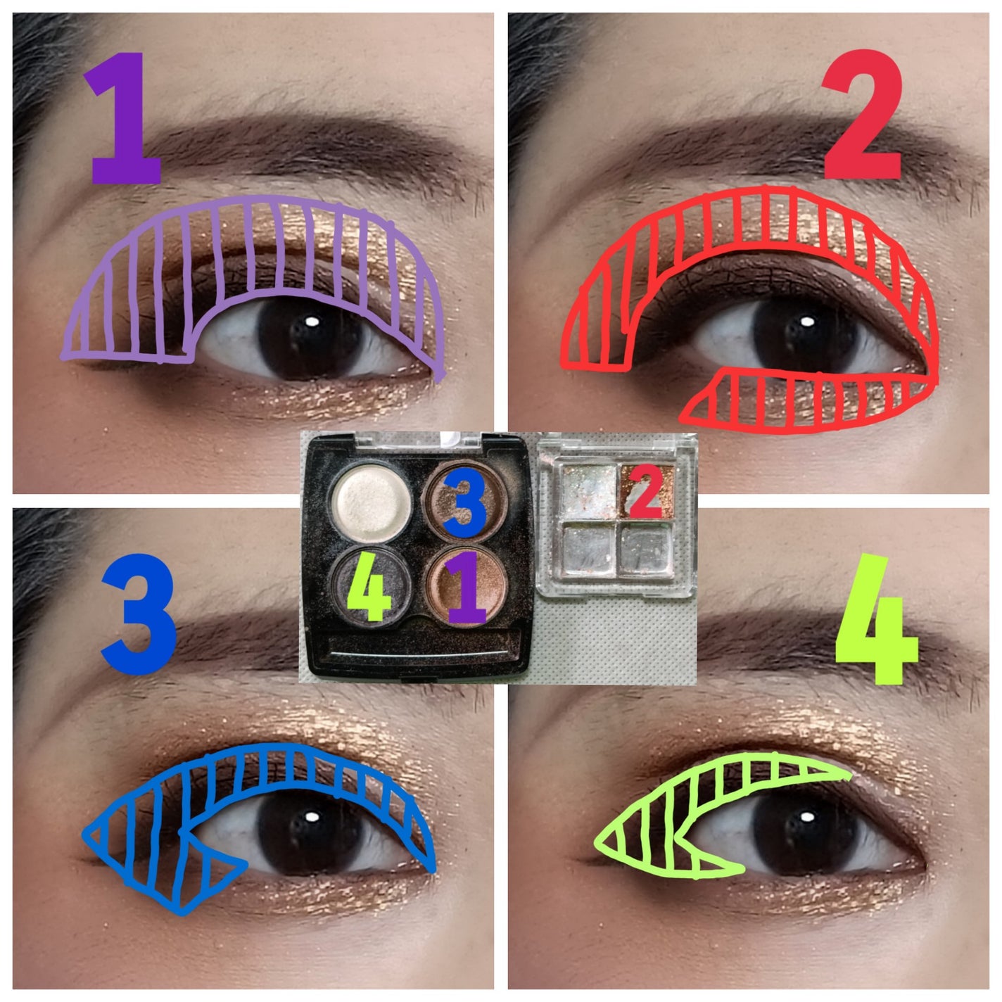 ノーズ&アイブロウパウダー/CEZANNE/パウダーアイブロウを使ったクチコミ(5枚目)