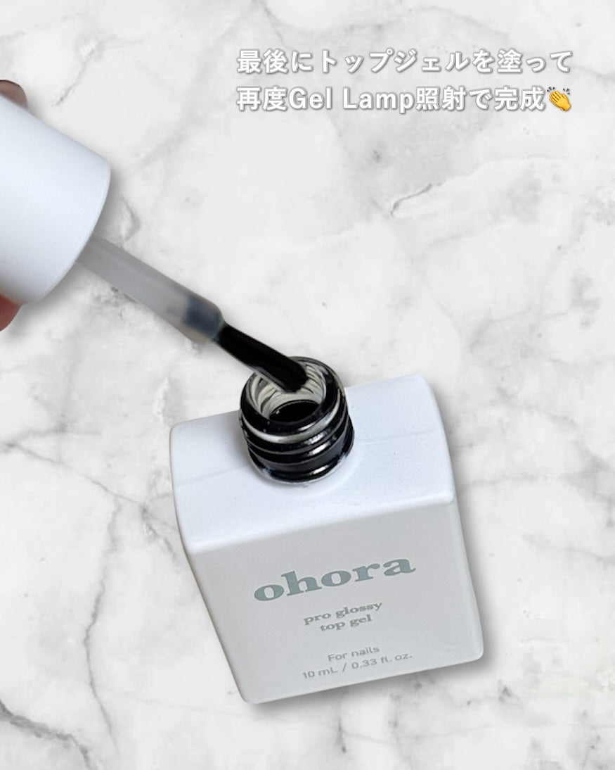 セミキュアジェルネイル(ハンド)/ohora/ネイルシールを使ったクチコミ(6枚目)