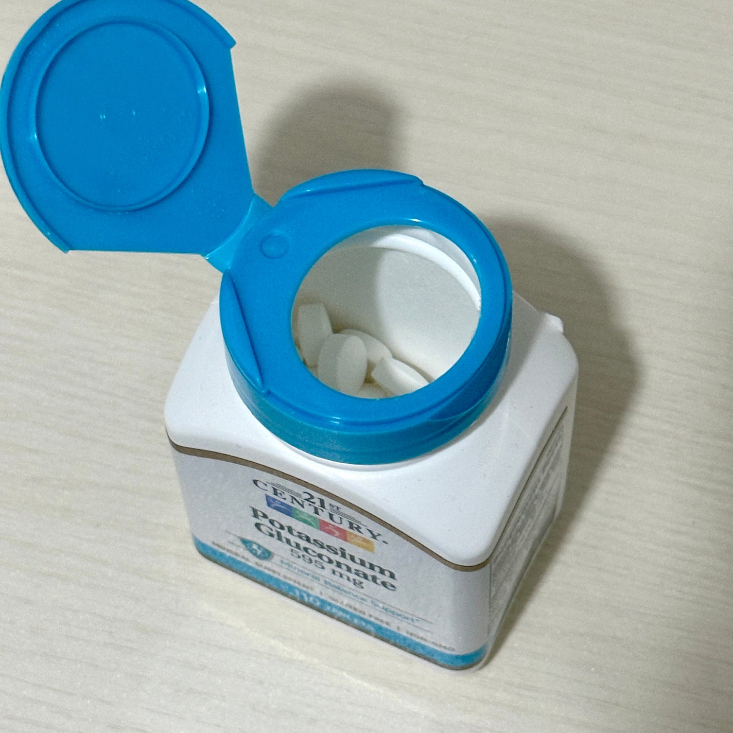 Potassium Gluconate/21st Century/健康サプリメントを使ったクチコミ(2枚目)