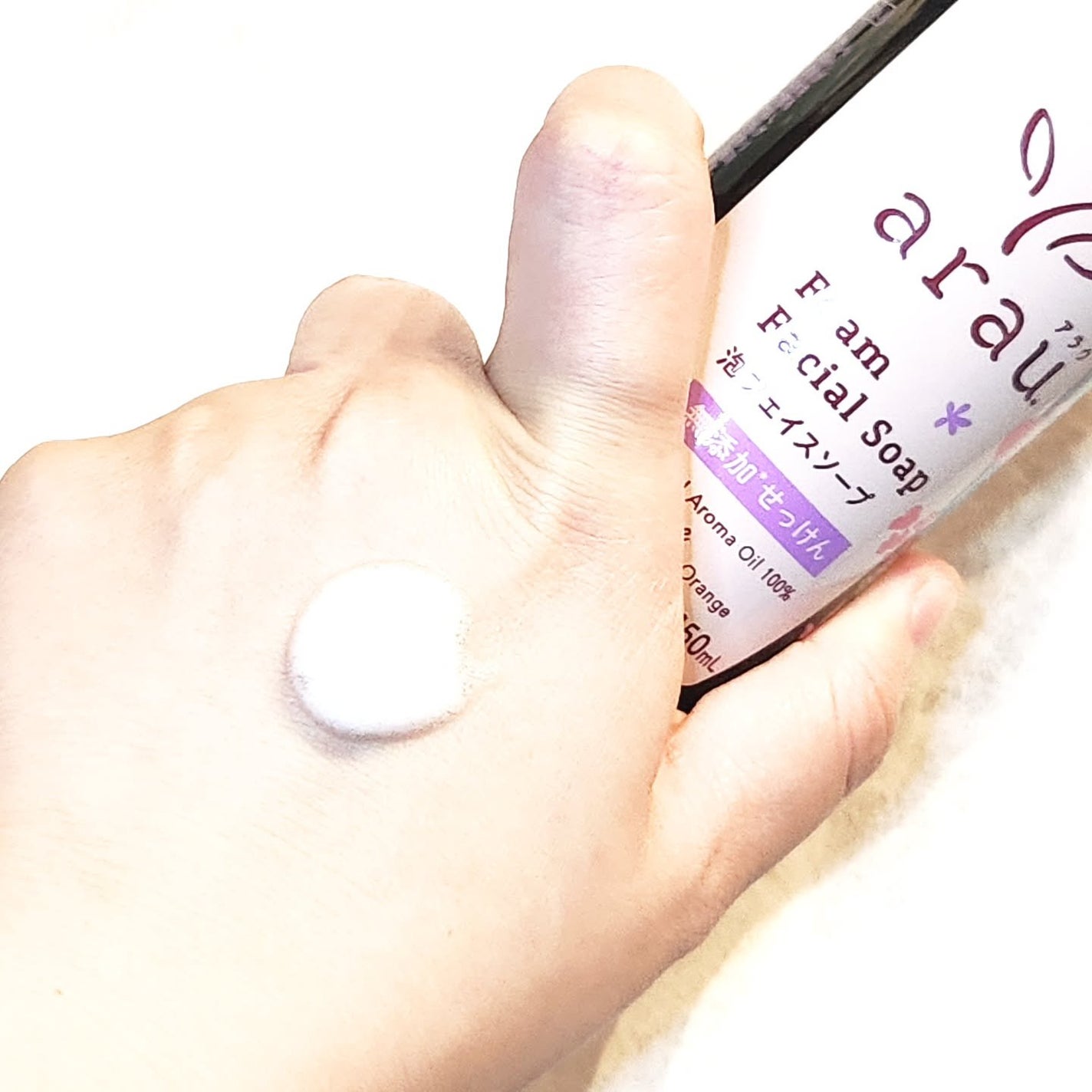 arau.(アラウ.) 泡フェイスソープ/arau.(アラウ)/泡洗顔を使ったクチコミ(4枚目)