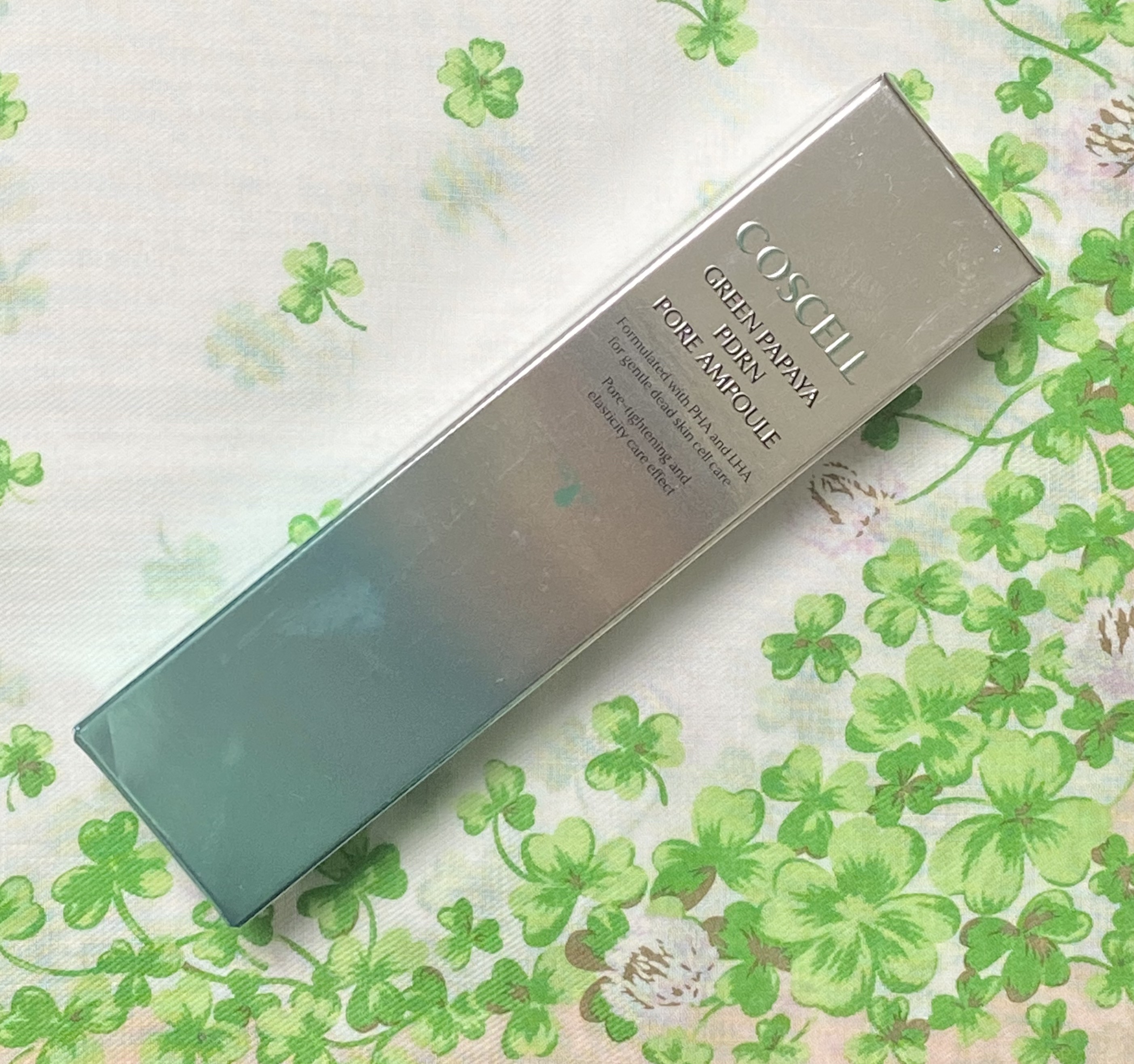 グリーンパパイヤPDRN毛穴アンプル/COSCELL/美容液を使ったクチコミ（1枚目）