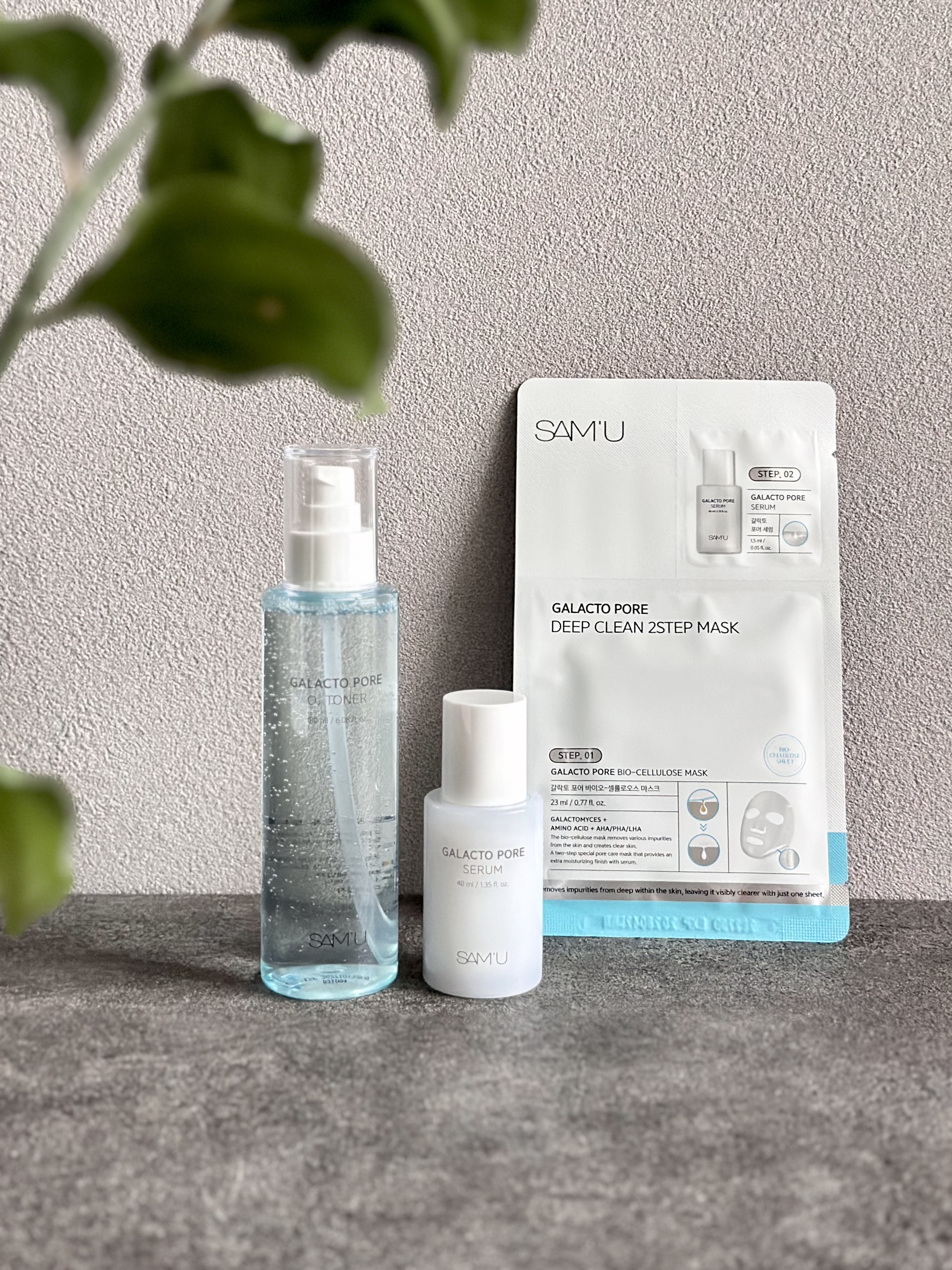 サミュ ガラクトポア ディープクリーン 2ステップマスク/SAM'U/シートマスク・パックを使ったクチコミ（1枚目）