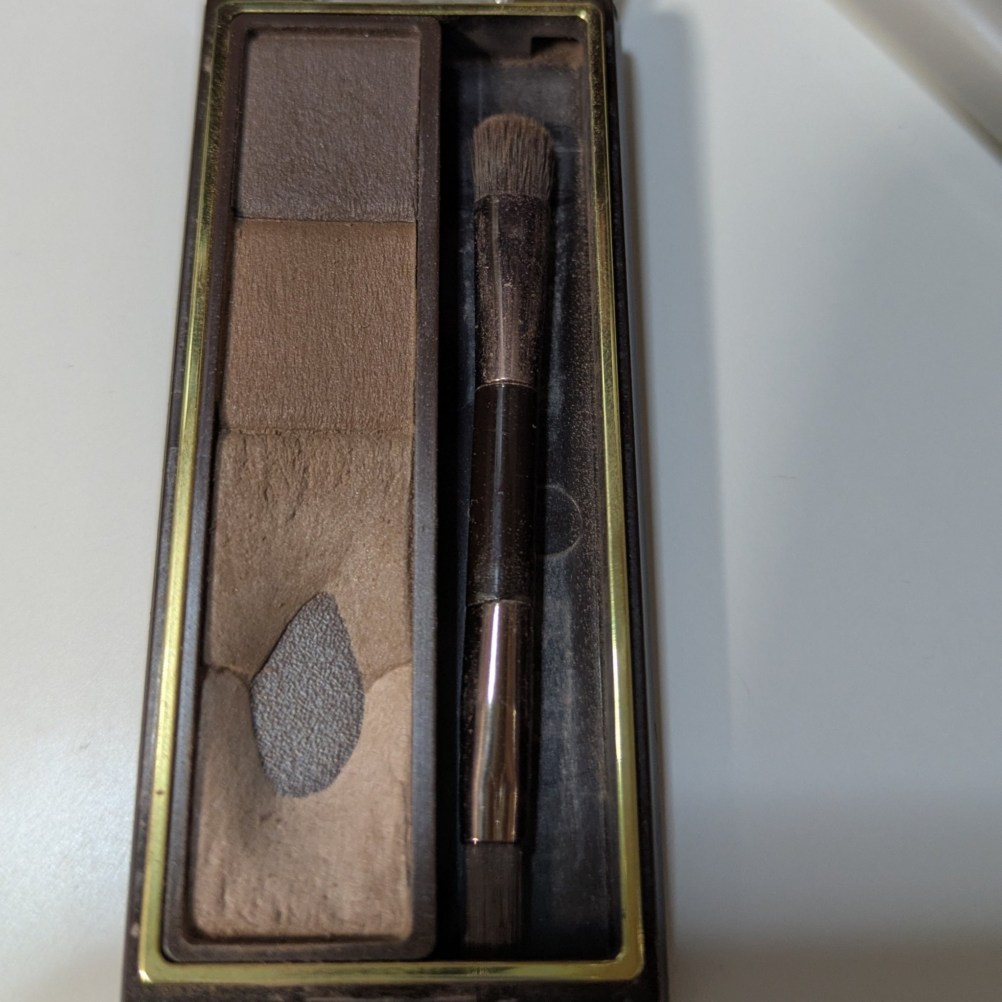 スタイリング パウダーアイブロウ/excel/パウダーアイブロウを使ったクチコミ（2枚目）