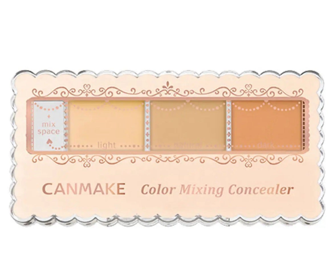 カラーミキシングコンシーラー/キャンメイク/パレットコンシーラーを使ったクチコミ(1枚目)