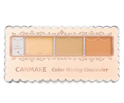 カラーミキシングコンシーラー/キャンメイク/パレットコンシーラーを使ったクチコミ(1枚目)