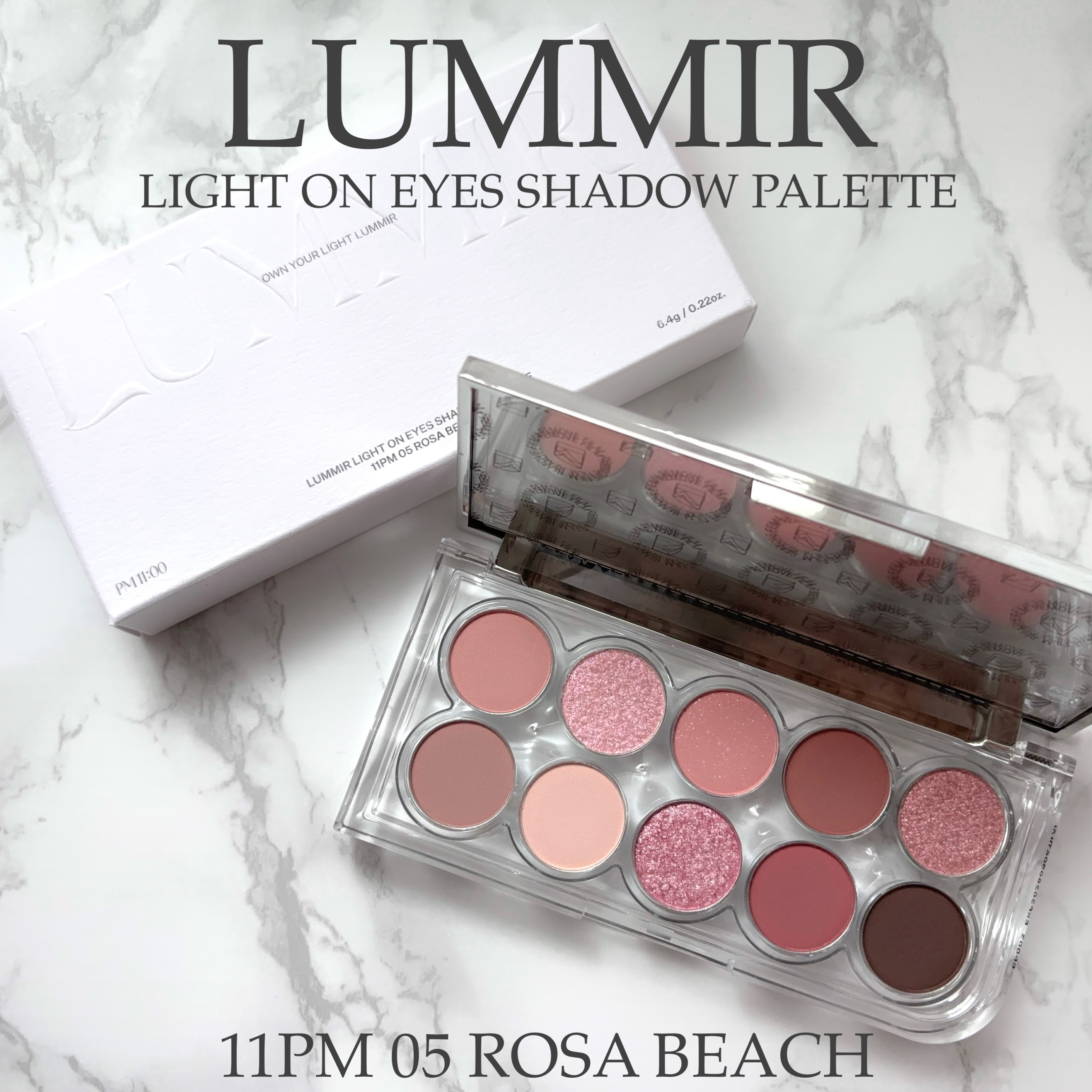 ライト オン アイズ シャドウ パレット/Lummir/アイシャドウパレットを使ったクチコミ（1枚目）