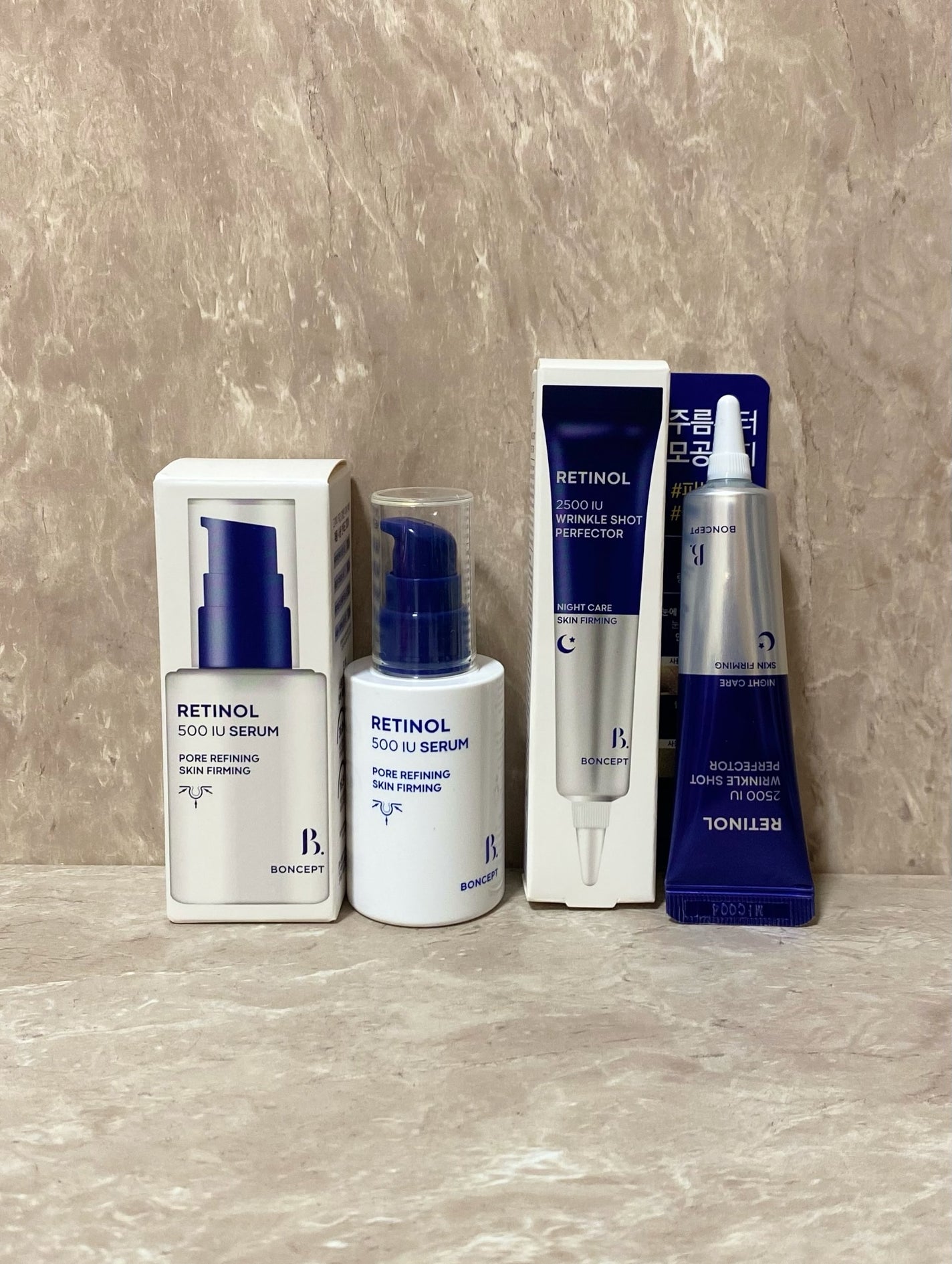 レチノール2500IUリンクルショットパーフェクター/BONCEPT/美容液を使ったクチコミ(1枚目)