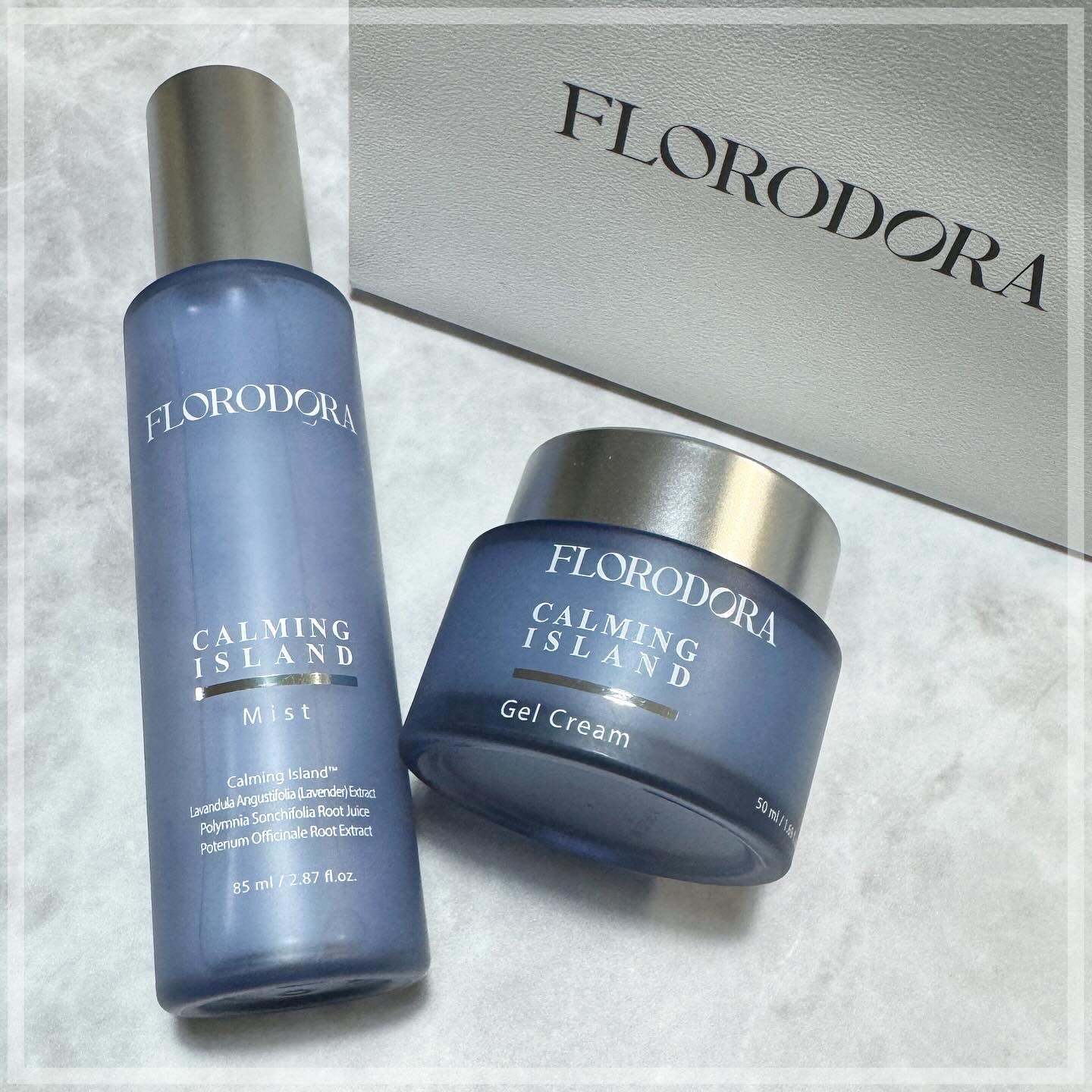 フローロドラ カーミングアイランドジェルクリーム/Florodora/フェイスクリームを使ったクチコミ（1枚目）