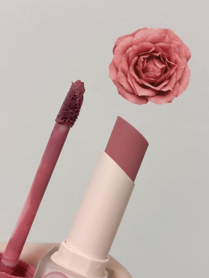 ゼロベルベットティント/rom&nd/リップティントを使ったクチコミ(1枚目)