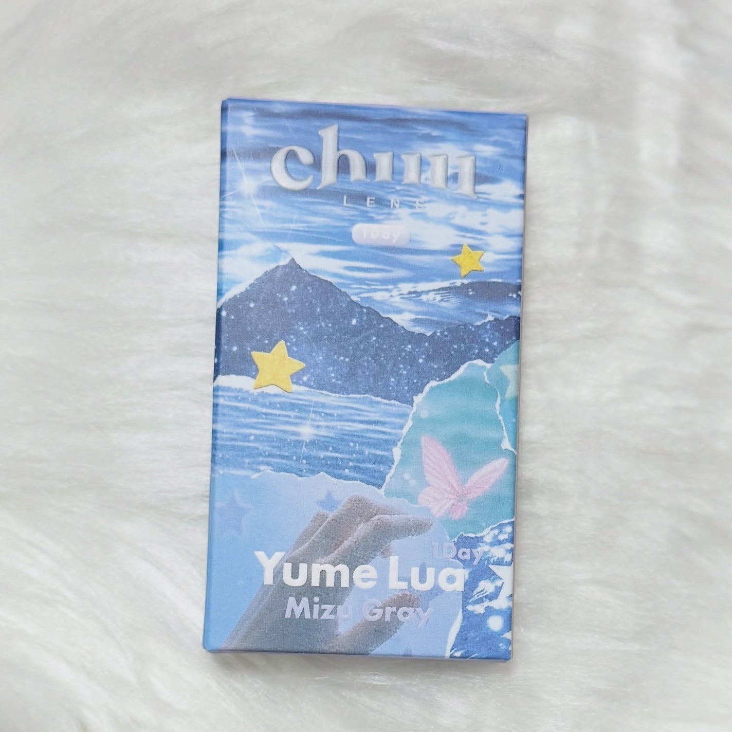 yume lua/chuu LENS/ワンデー(1DAY)カラコンを使ったクチコミ(4枚目)