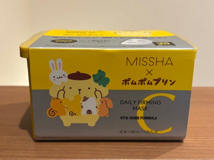 ミシャ ビタシープラス デイリーマスク【日本処方】/MISSHA/シートマスク・パックを使ったクチコミ(2枚目)