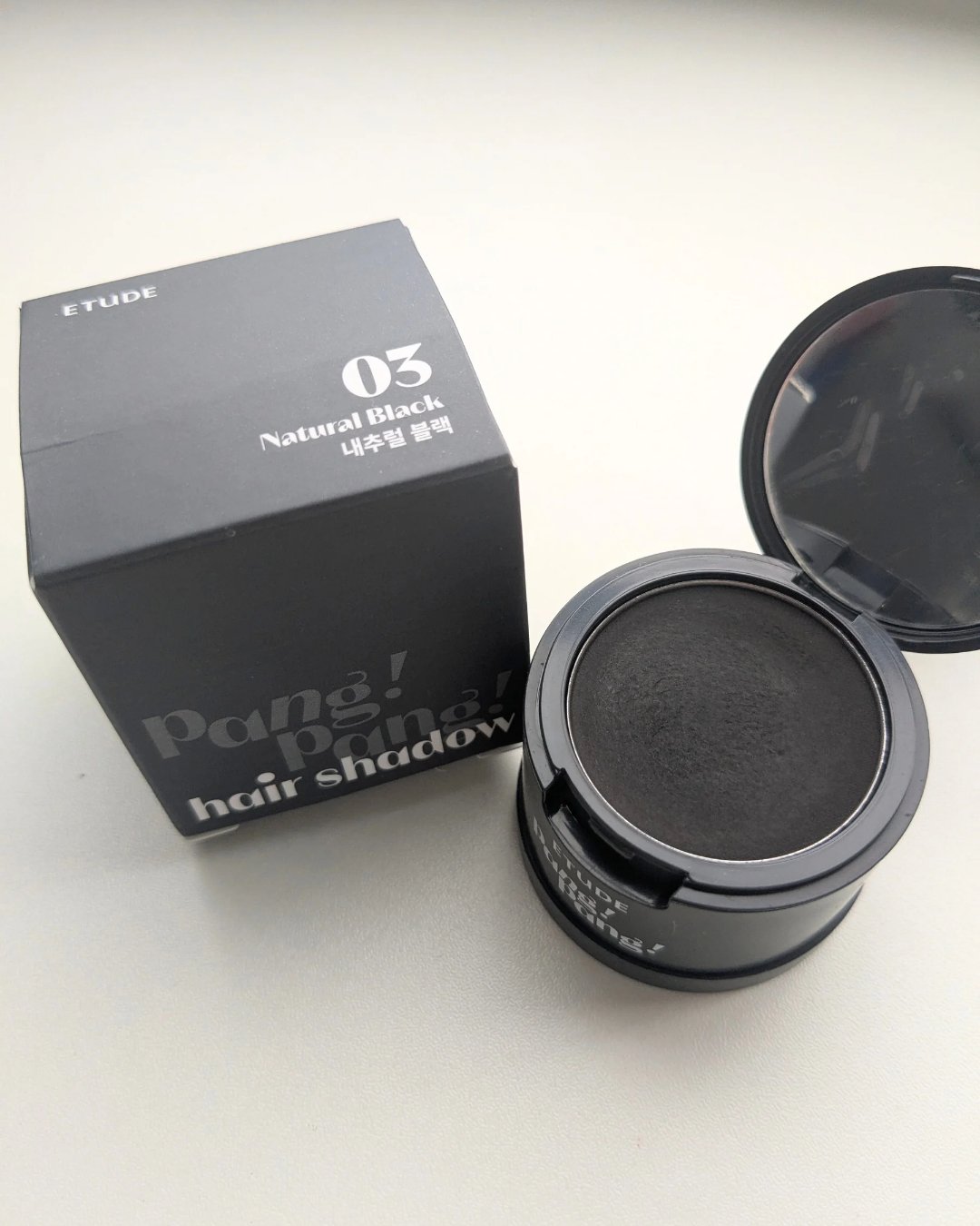 ポンポンヘアシャドウ/ETUDE/シェーディングを使ったクチコミ（2枚目）