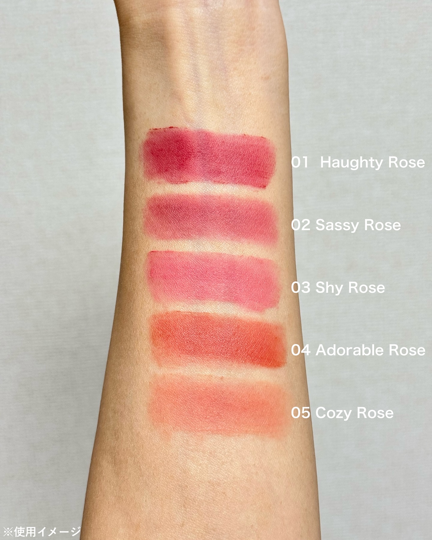 ピネローズブラーティント/kkotppang/リップティントを使ったクチコミ（3枚目）