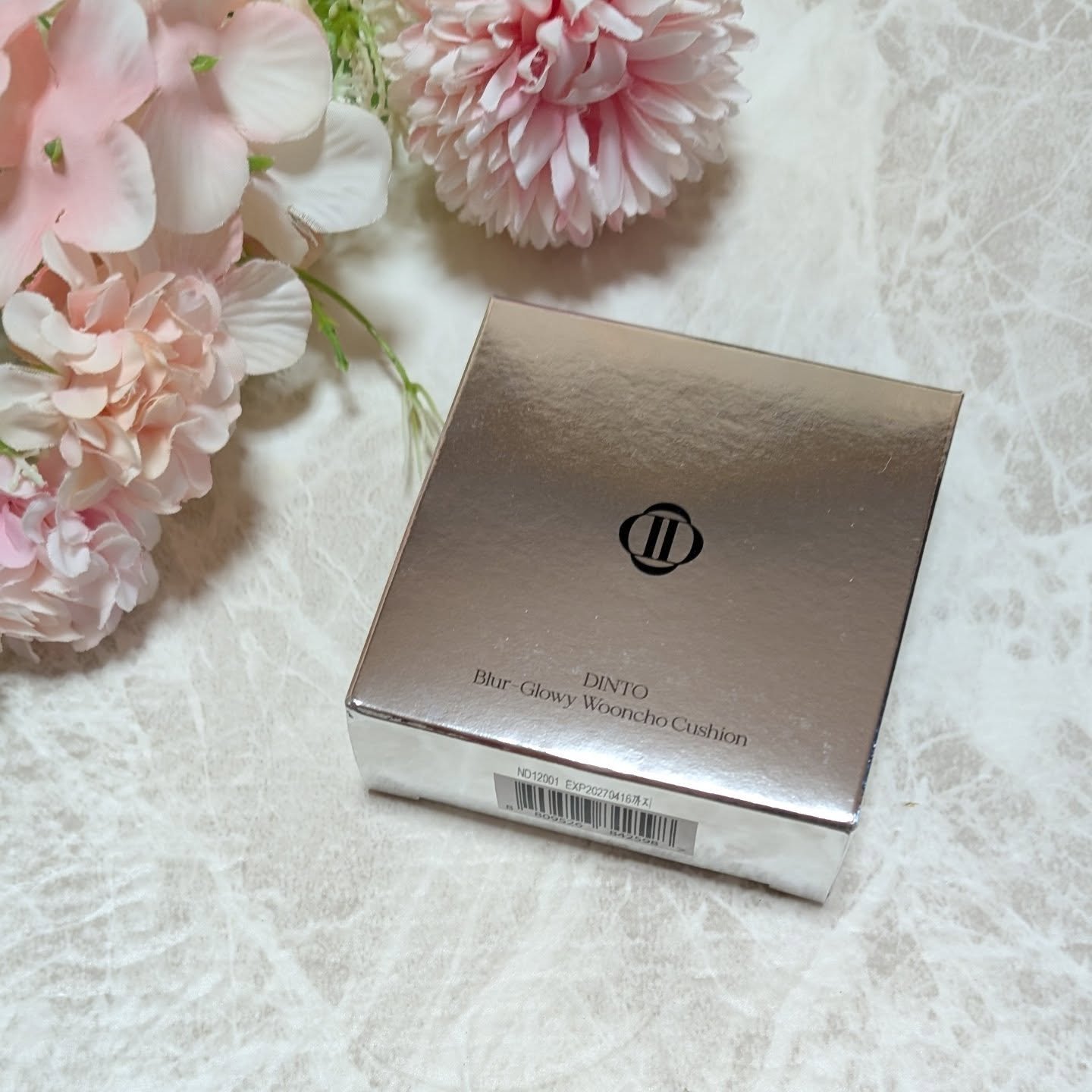 ブラーグローイクッション 943 Calm Wooncho/Dinto/クッションファンデーションを使ったクチコミ（1枚目）