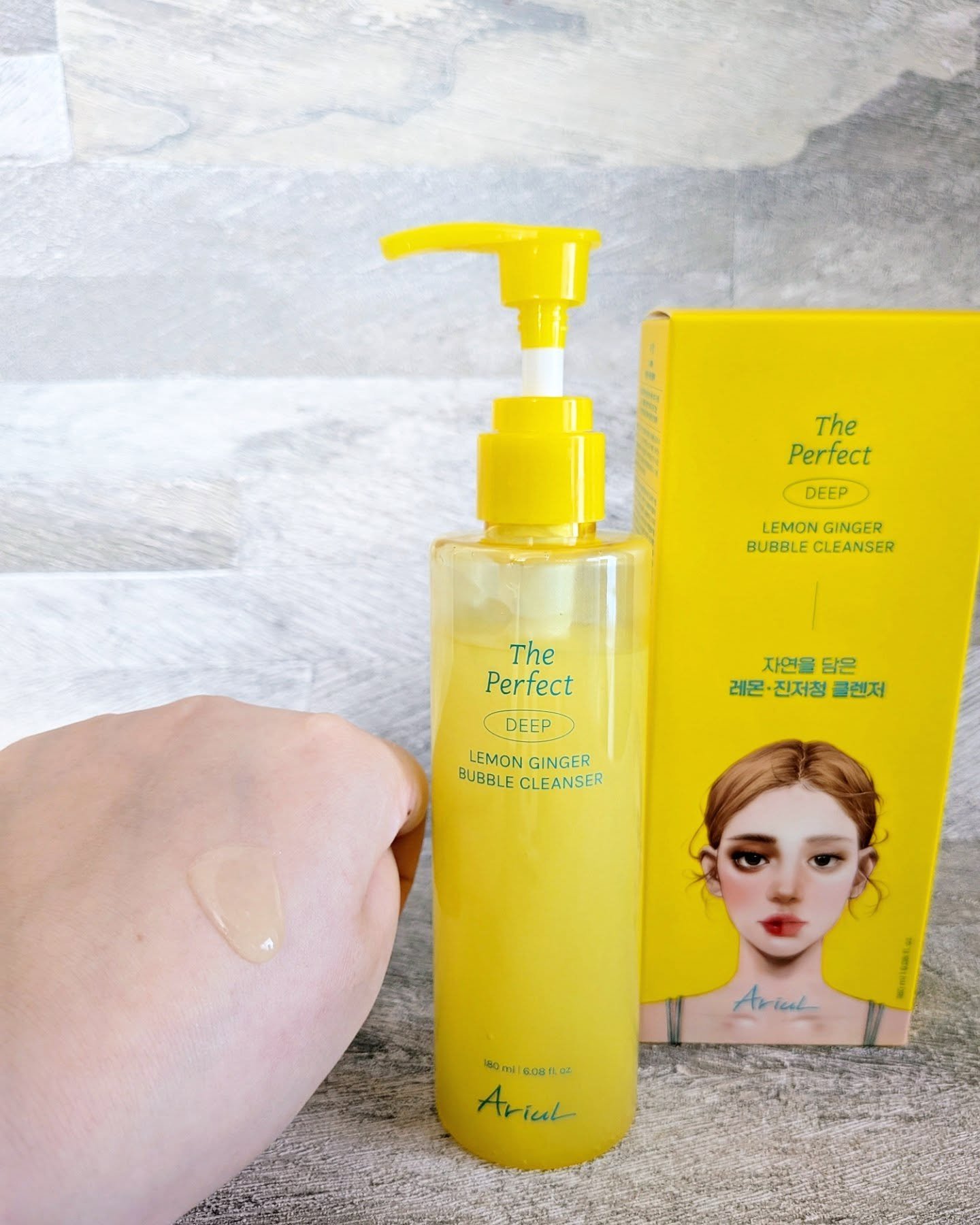 ザ・パーフェクトレモンジンジャーバブルクレンザー/Ariul/洗顔フォームを使ったクチコミ（3枚目）