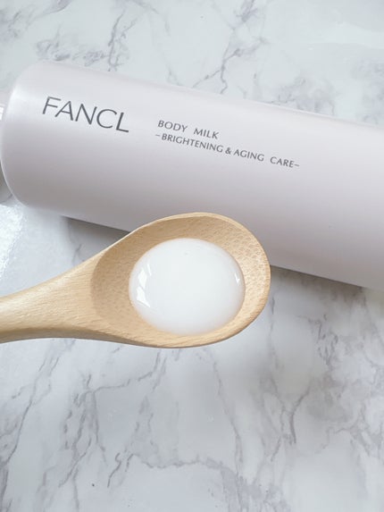 ボディミルク ブライトニング&エイジングケア<医薬部外品>/ファンケル/ボディミルクを使ったクチコミ(2枚目)
