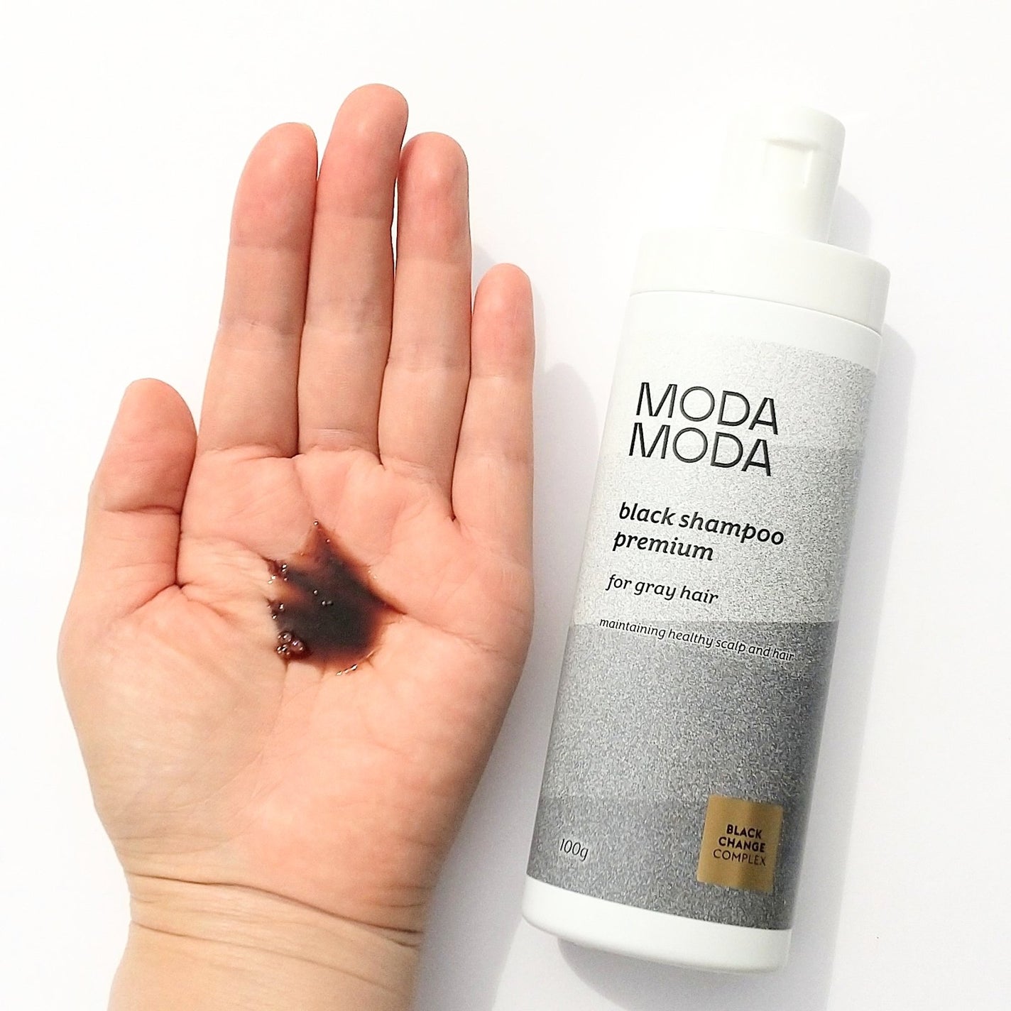 BLACK SHAMPOO PREMIUM/MODAMODA/カラーシャンプーを使ったクチコミ(2枚目)