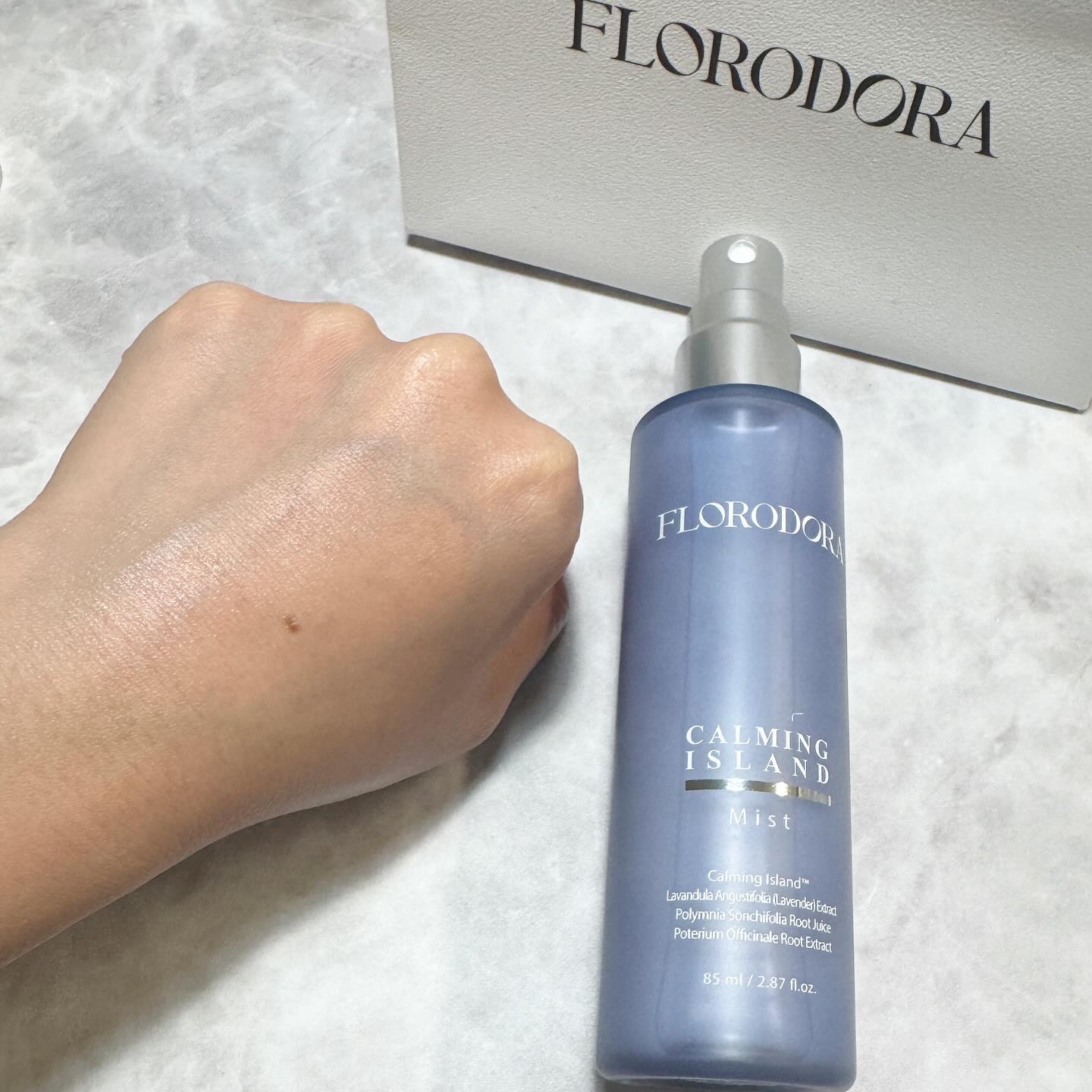 フローロドラ カーミングアイランドジェルクリーム/Florodora/フェイスクリームを使ったクチコミ（3枚目）