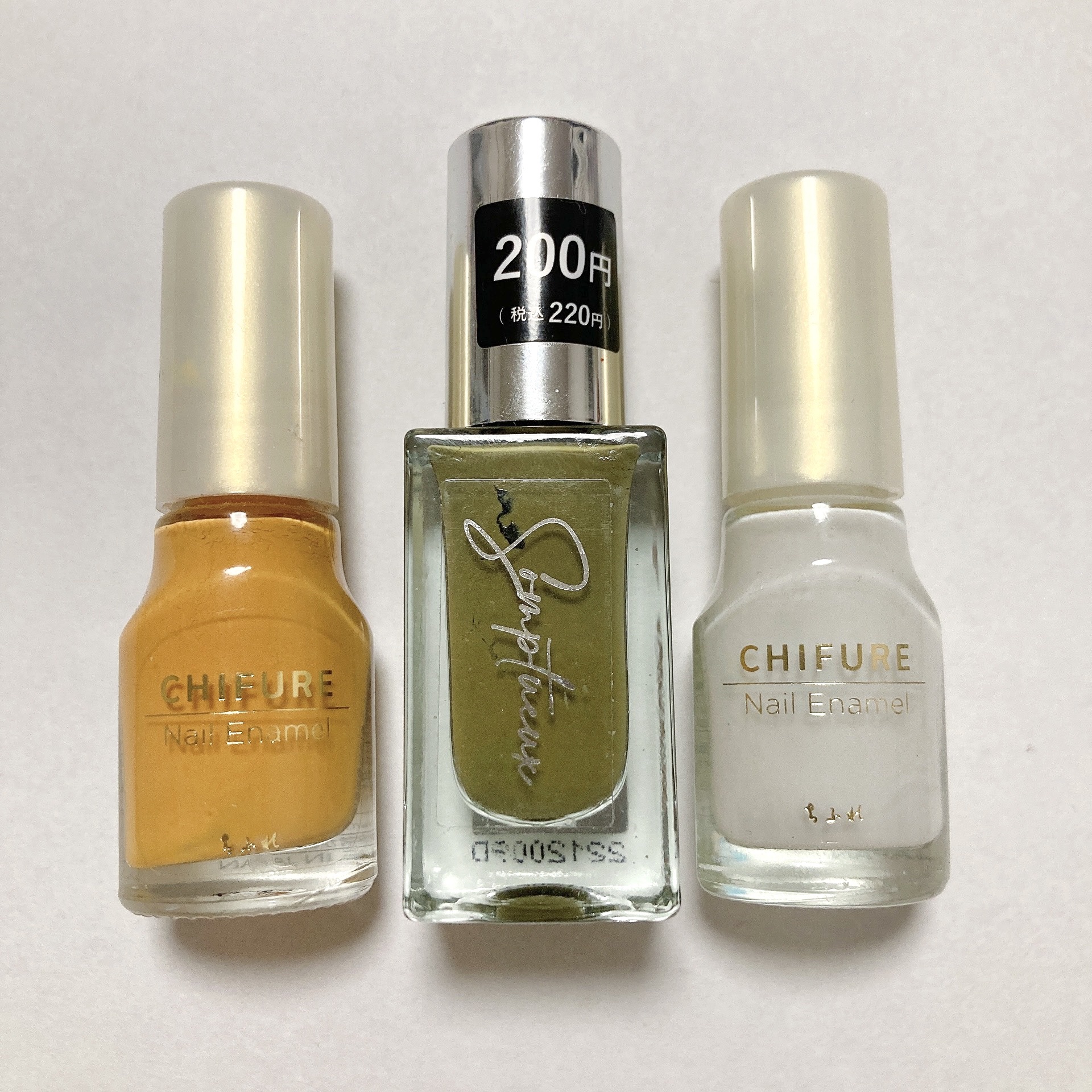 ネイル エナメル/ちふれ/マニキュアを使ったクチコミ（3枚目）