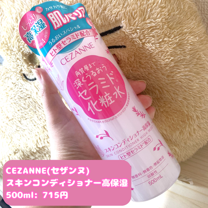 スキンコンディショナー高保湿/CEZANNE/化粧水を使ったクチコミ(1枚目)