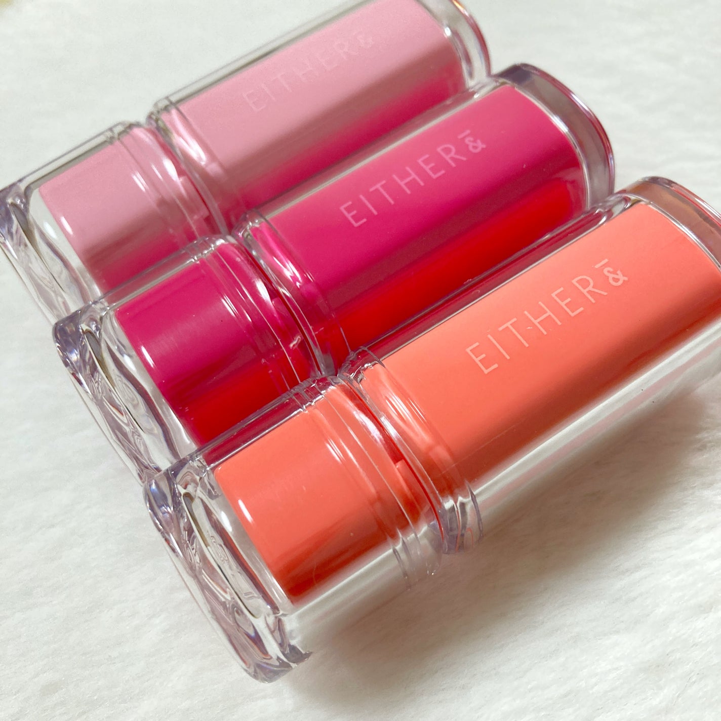 Dewy Syrup Tint/EITHER&/口紅を使ったクチコミ(1枚目)