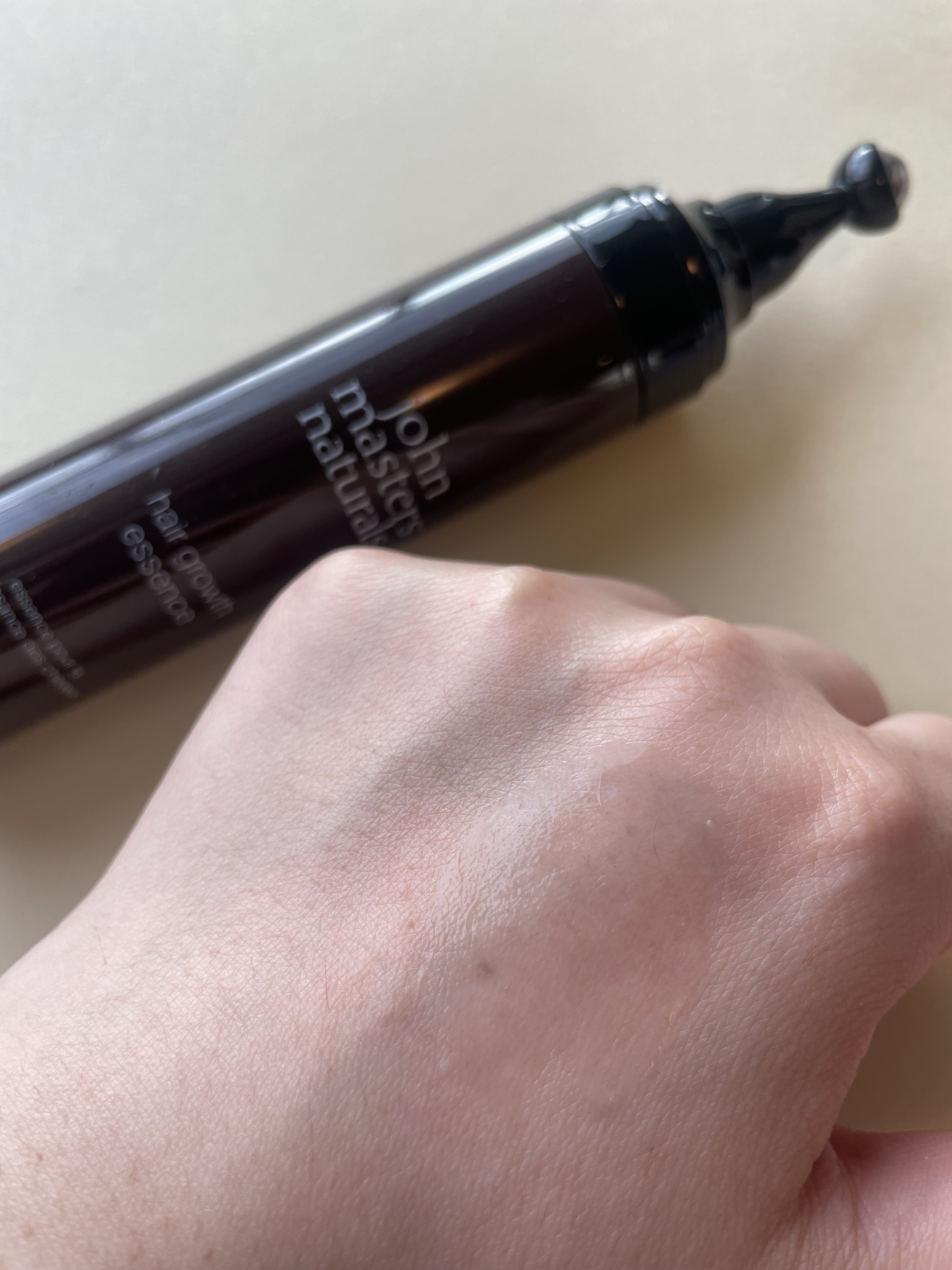 薬用 ヘアグロースエッセンス/john masters organics/頭皮ローションを使ったクチコミ（3枚目）