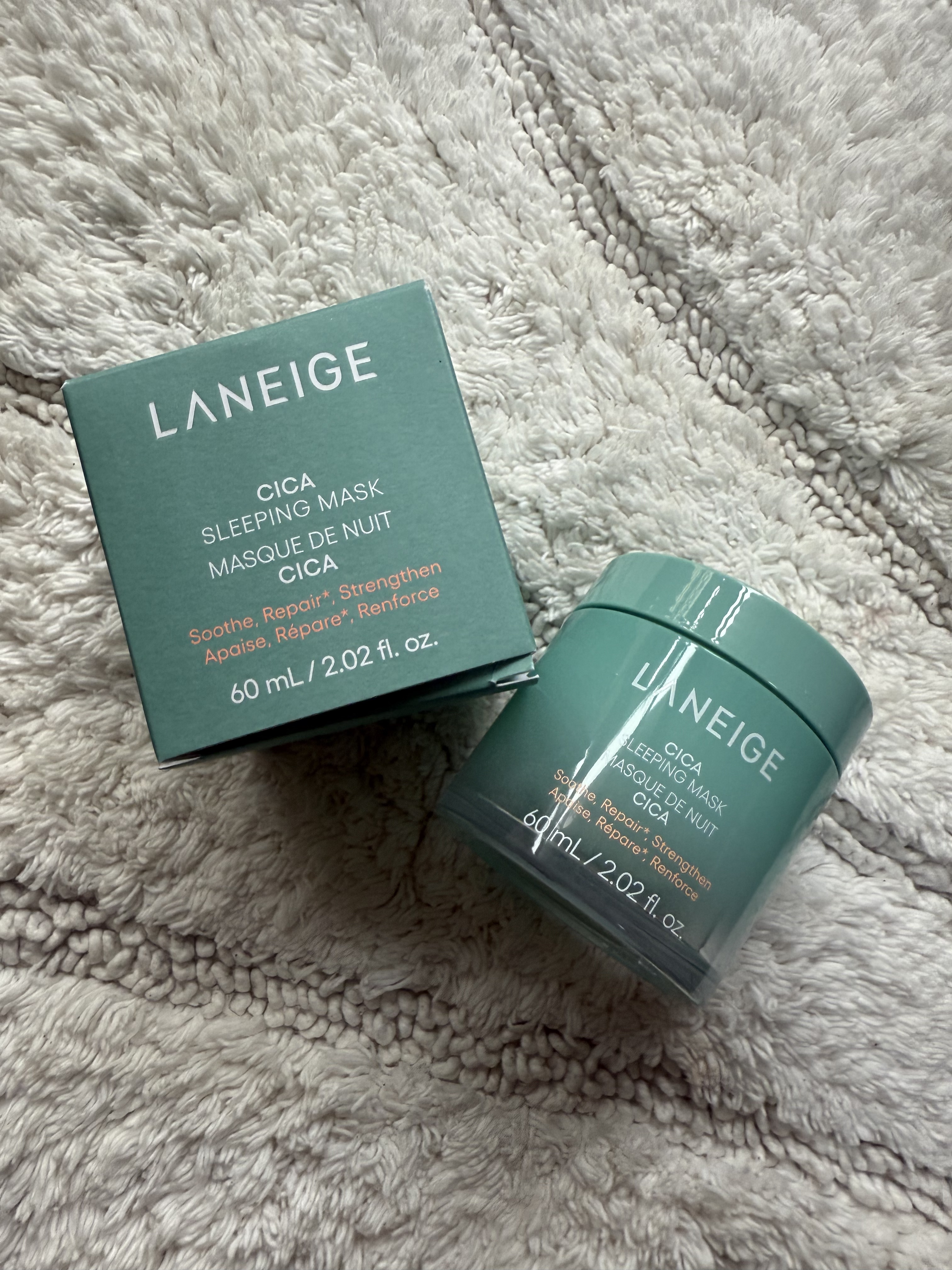 シカスリーピングマスク N/LANEIGE/フェイスクリームを使ったクチコミ（1枚目）